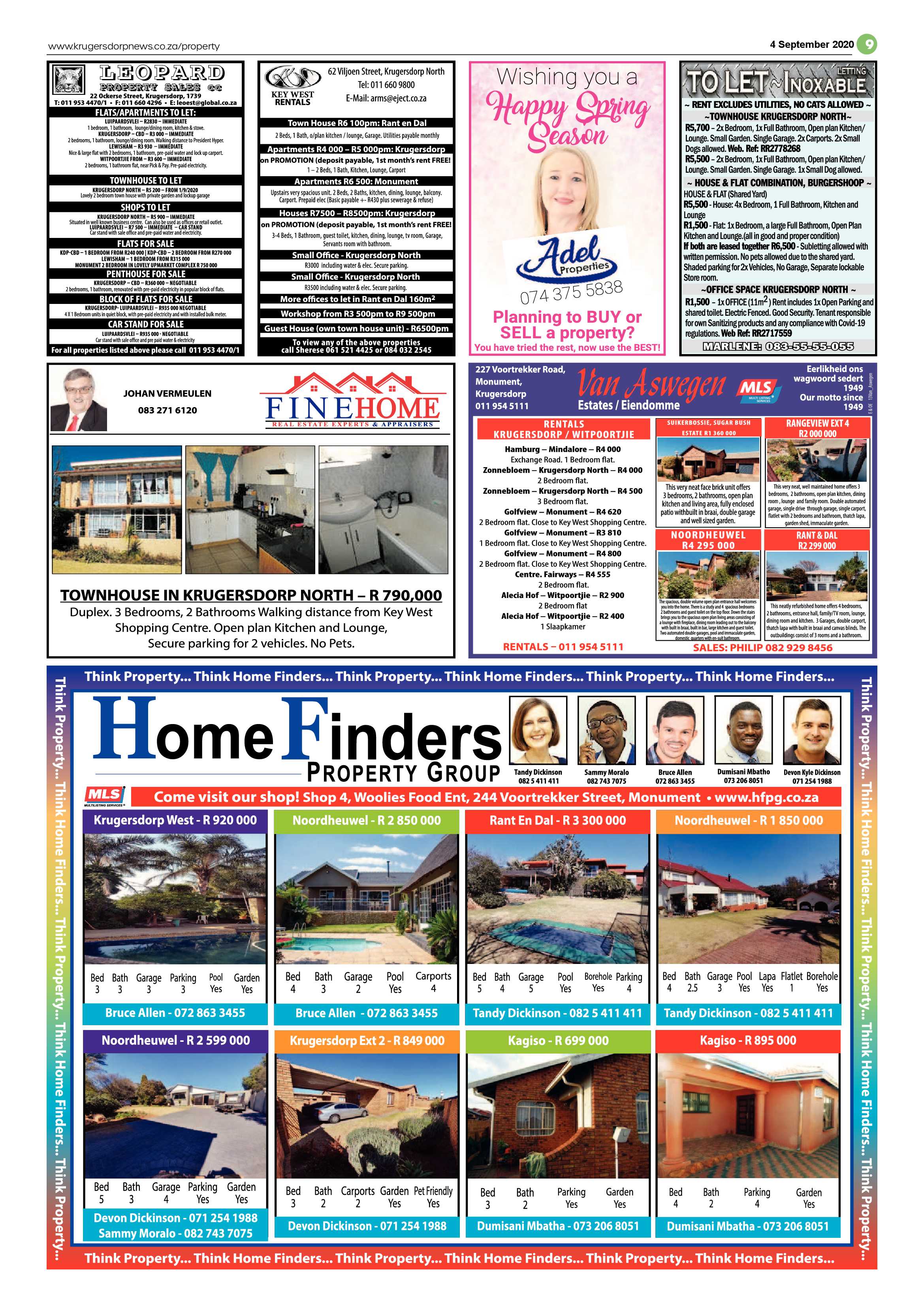 Krugersdorp News 4 September 2020 page 9