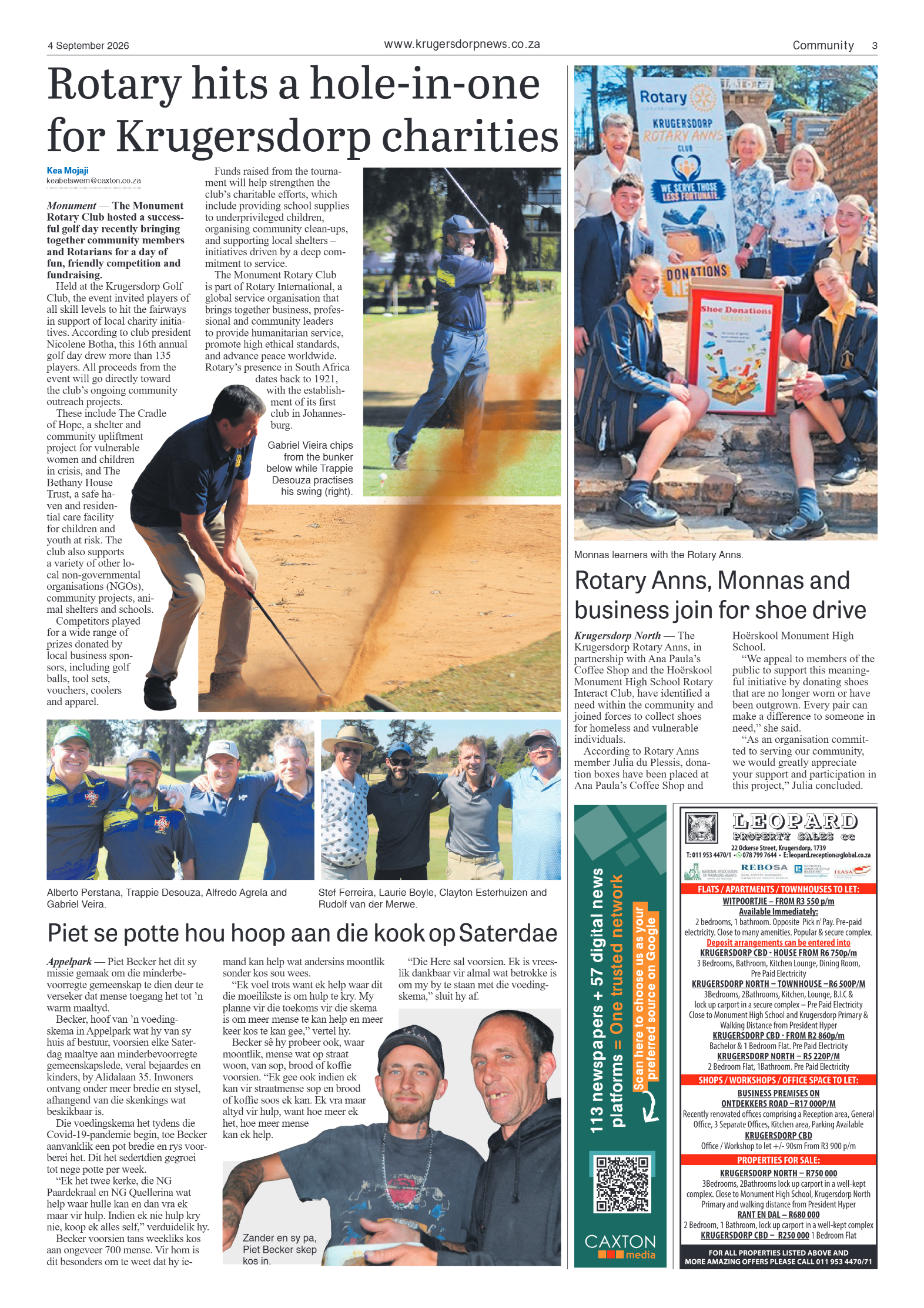 Krugersdorp News 4 September 2026 page 3