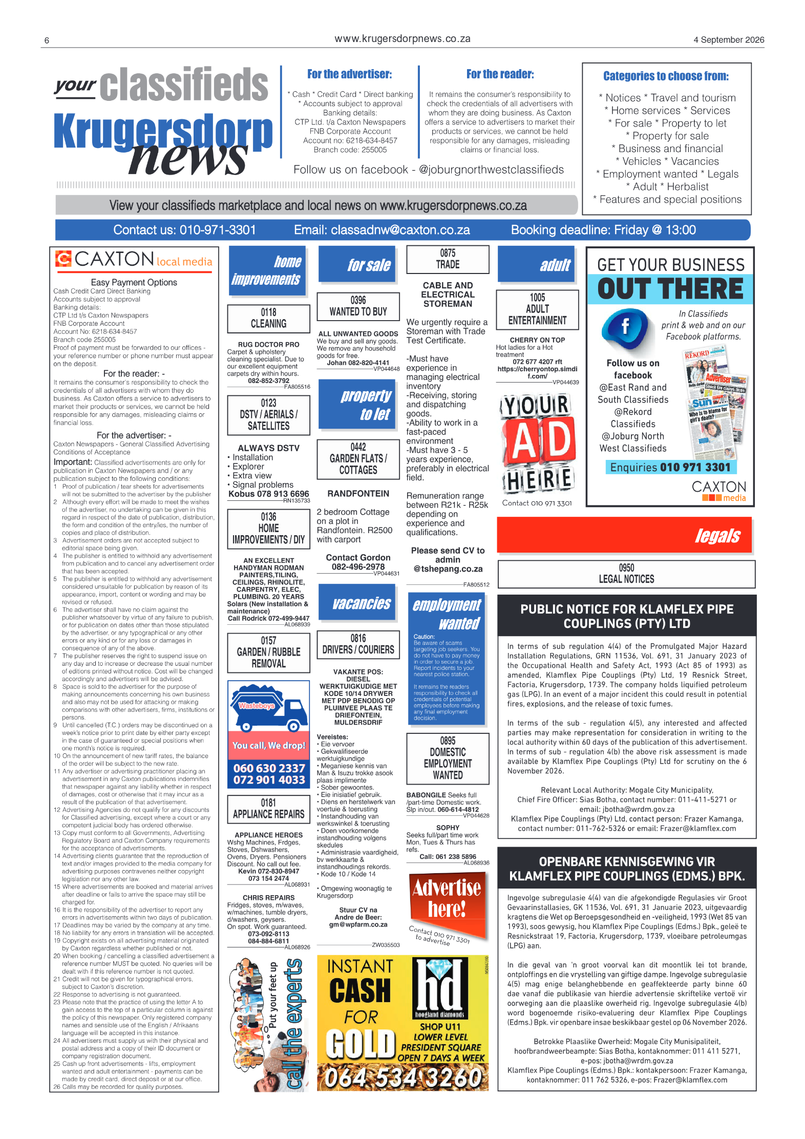 Krugersdorp News 4 September 2026 page 6