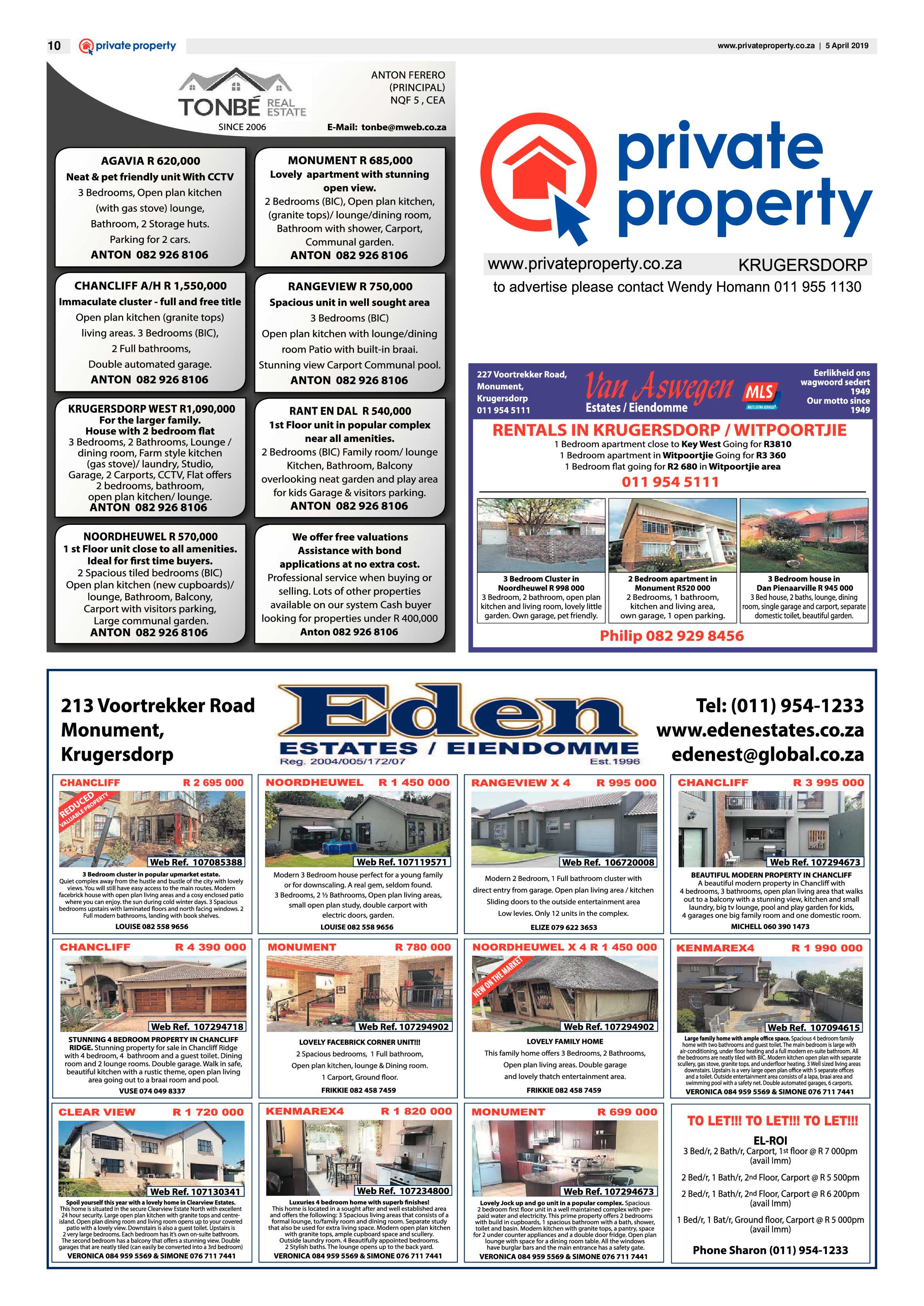 Krugersdorp News 5 April 2019 page 10