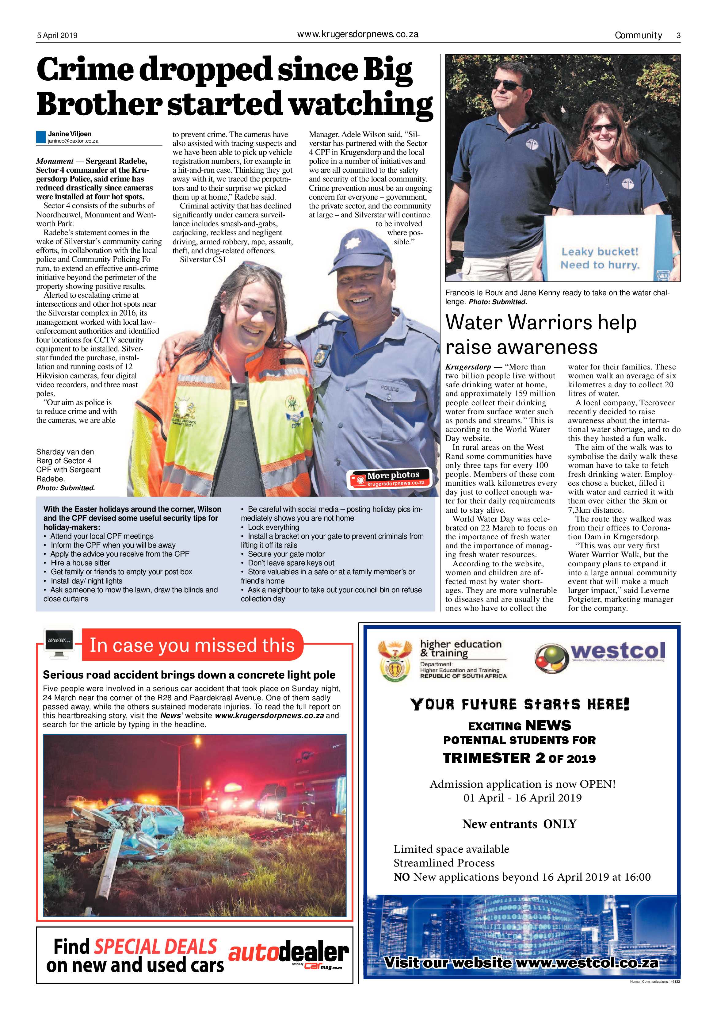 Krugersdorp News 5 April 2019 page 3
