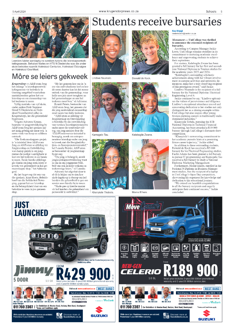 Krugersdorp News 5 April 2024 page 5