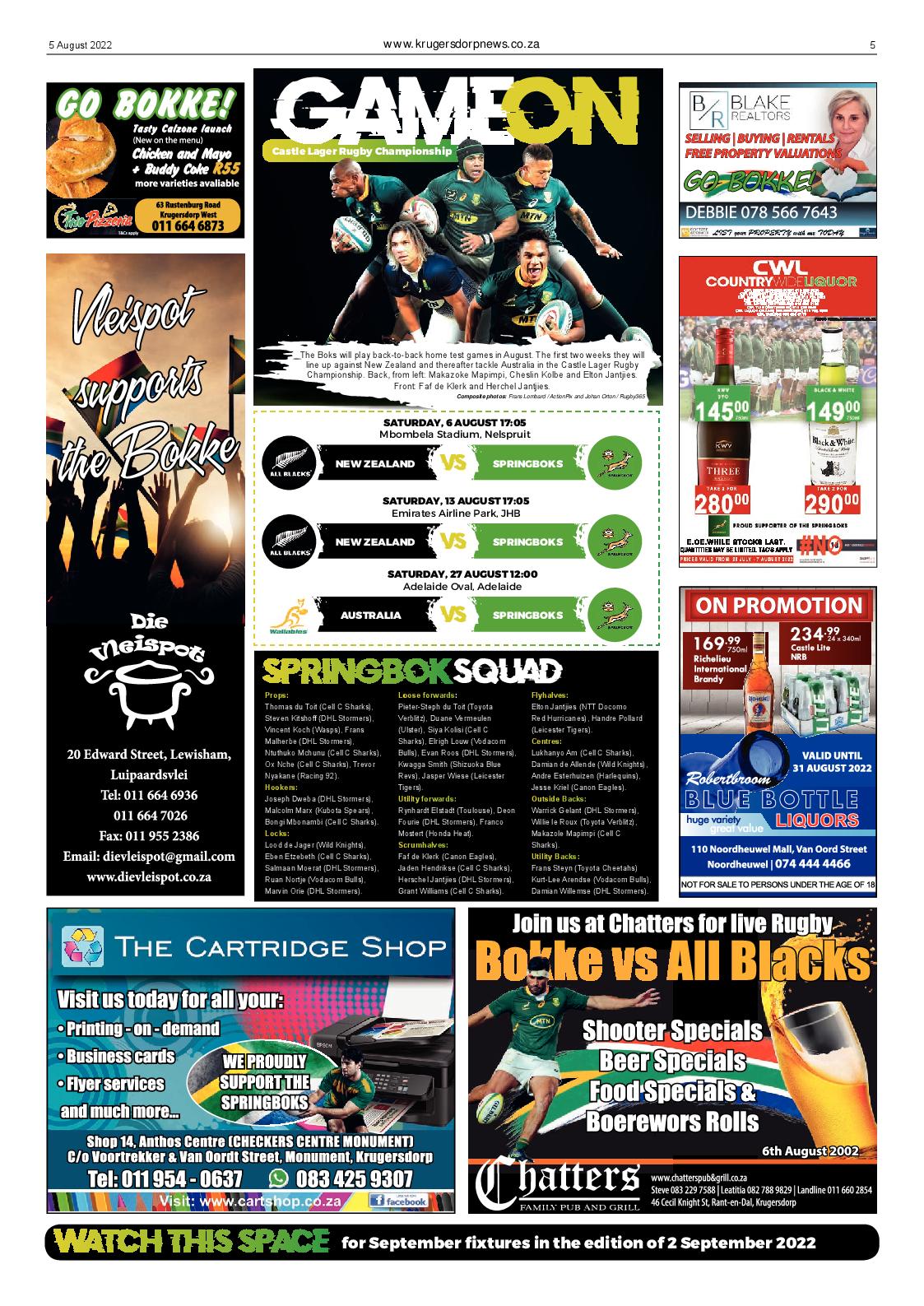 Krugersdorp News 5 August 2022 page 5