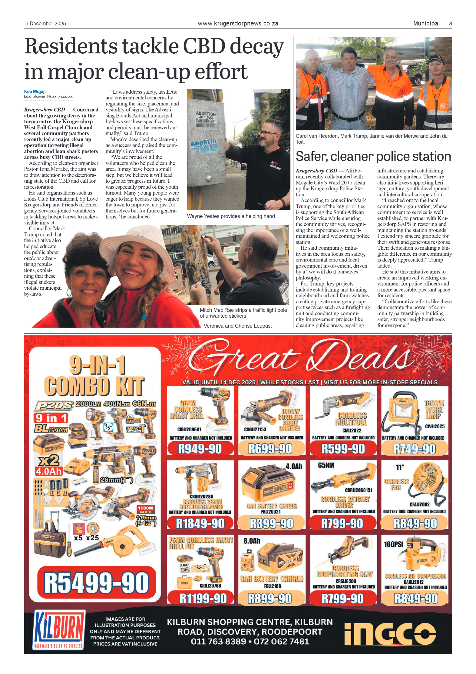 Krugersdorp News 5 December 2025 page 3