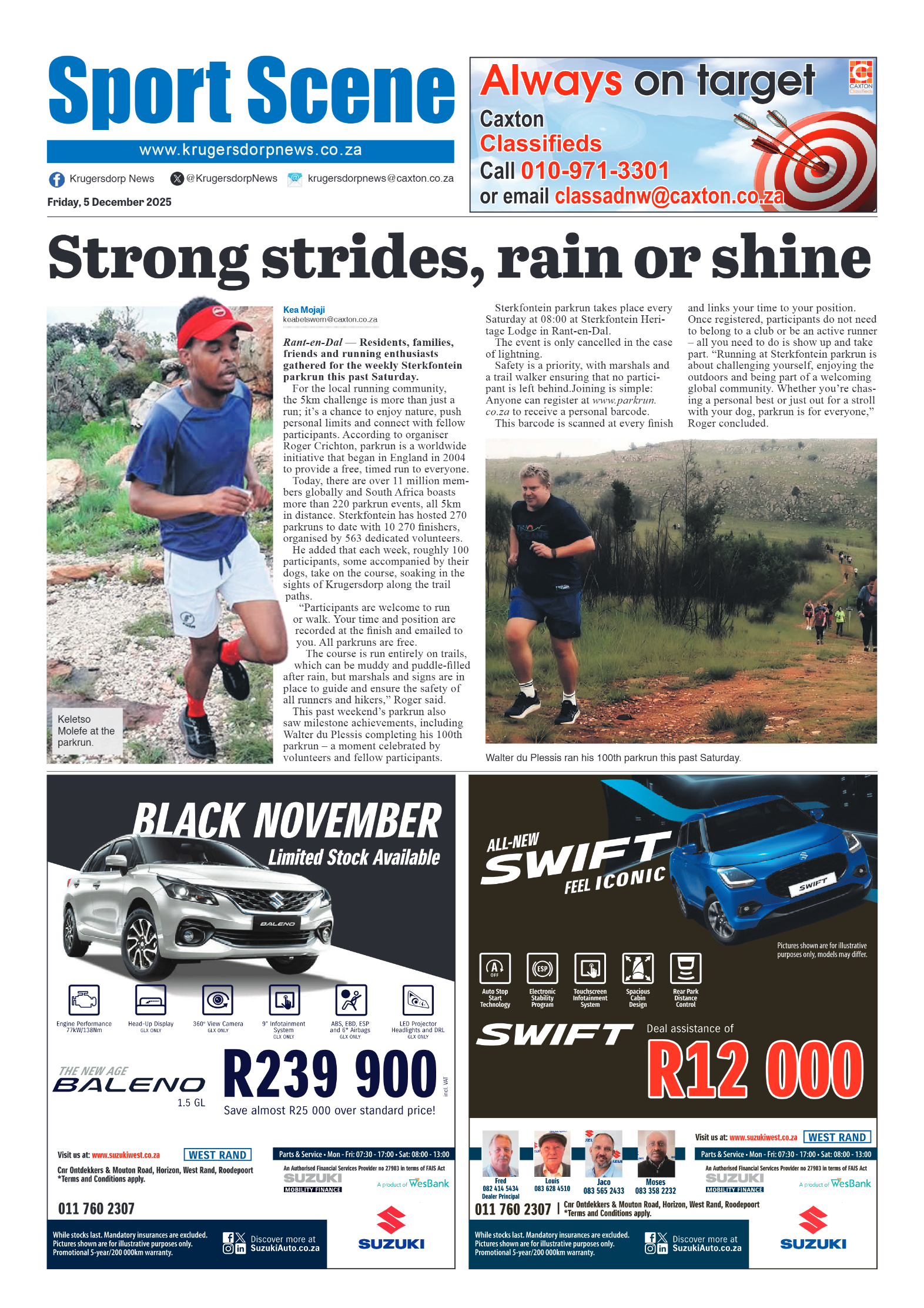 Krugersdorp News 5 December 2025 page 8