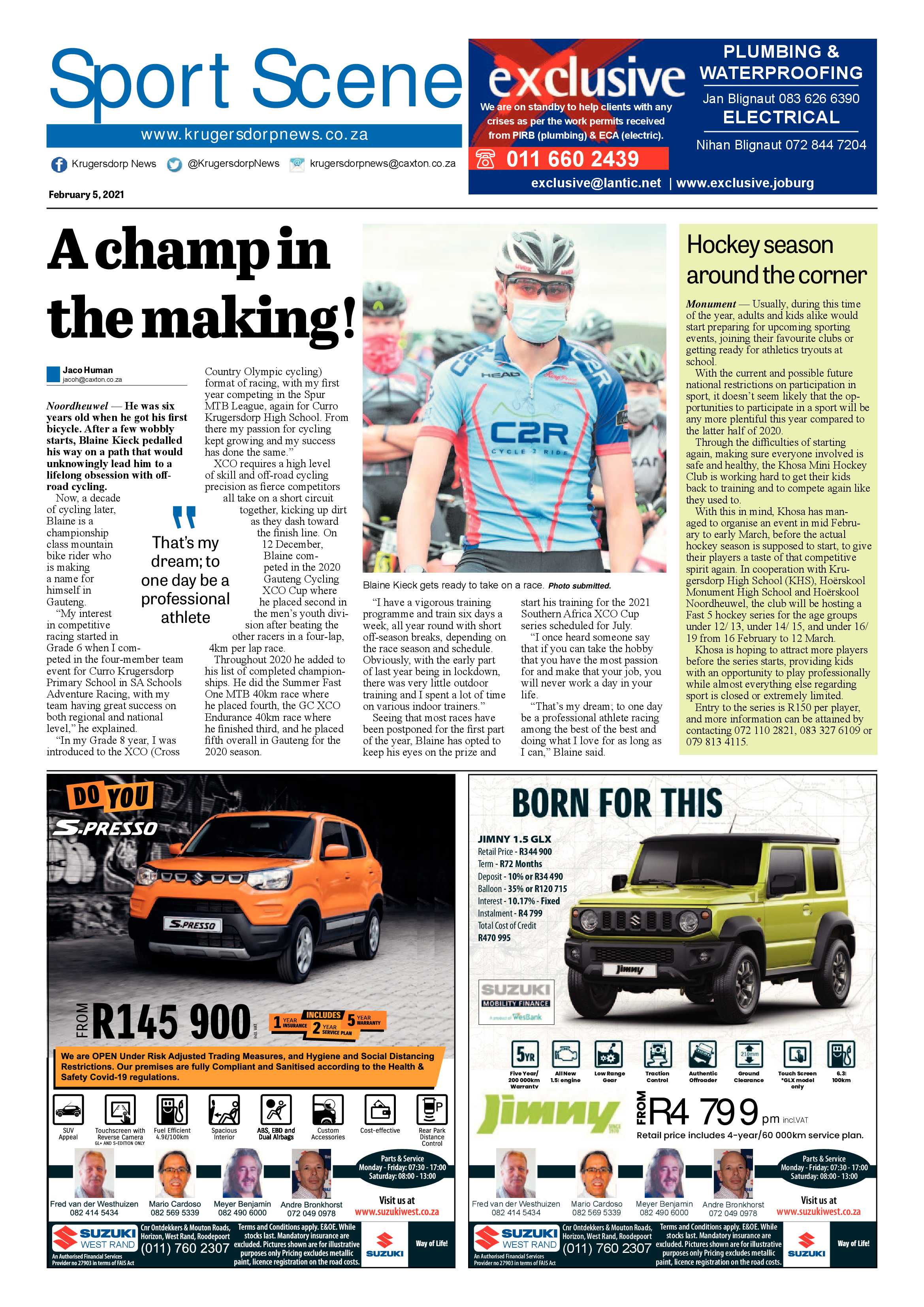 Krugersdorp News 5 February 2021 page 12
