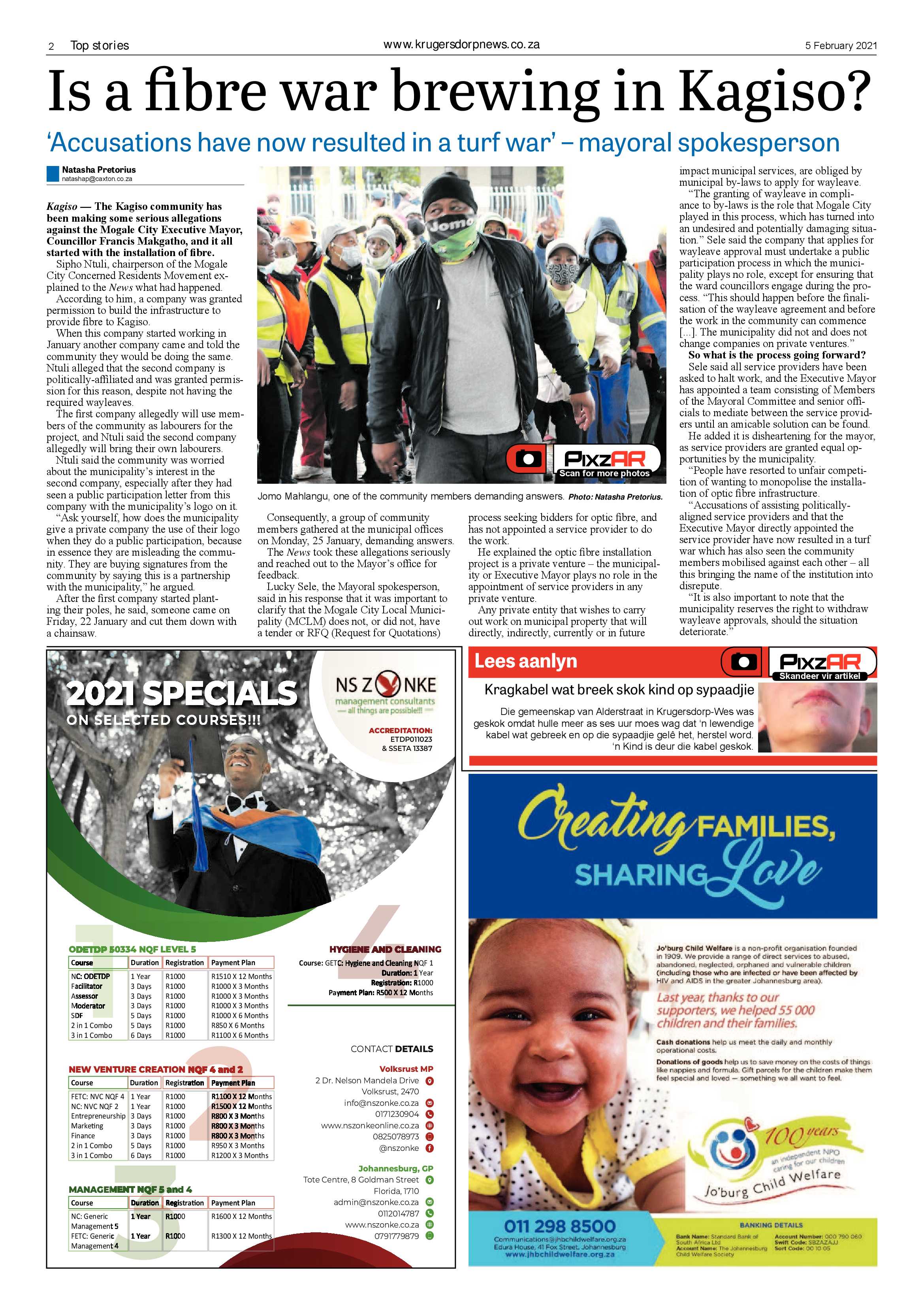 Krugersdorp News 5 February 2021 page 2