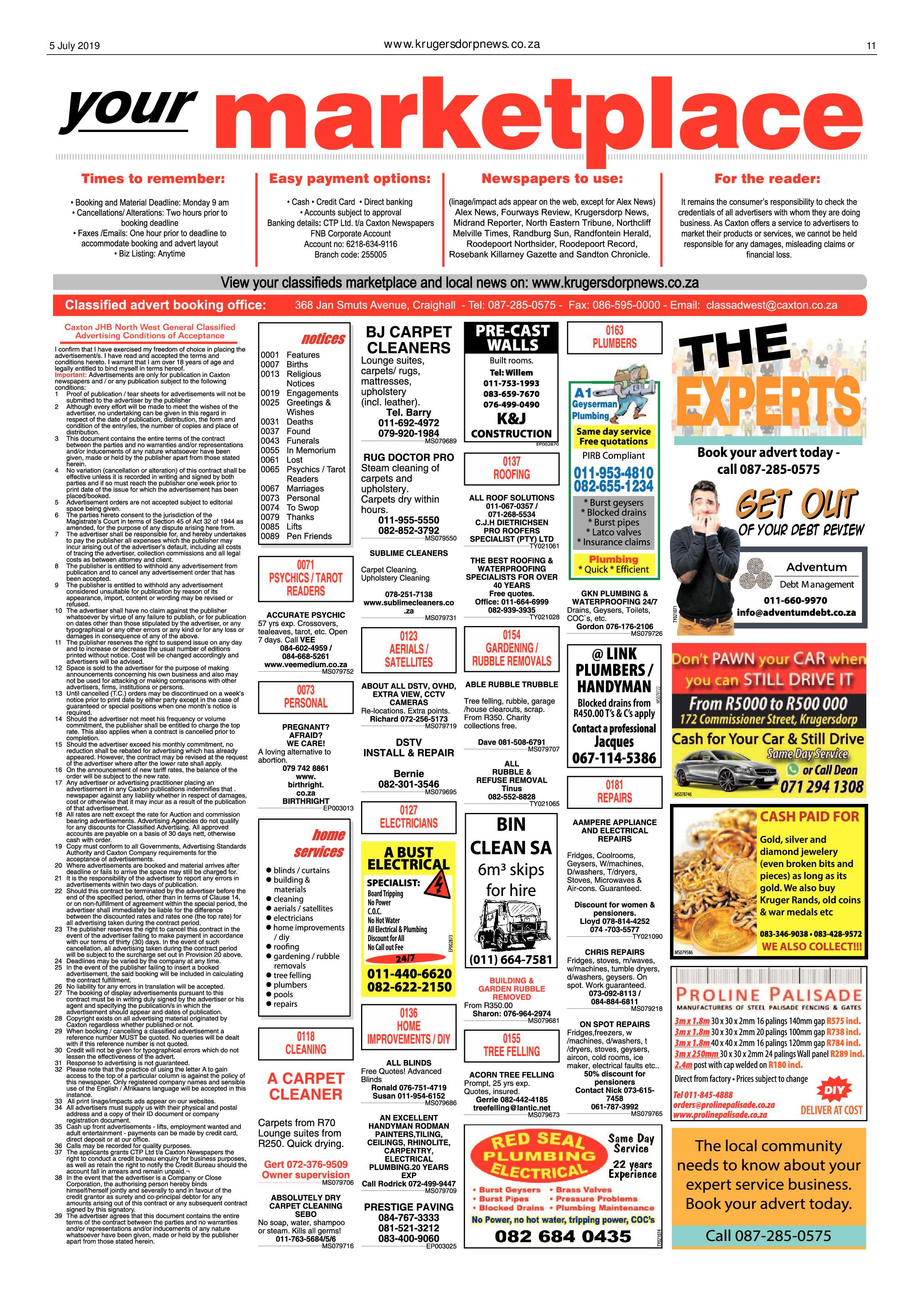 Krugersdorp News 5 July 2019 page 11