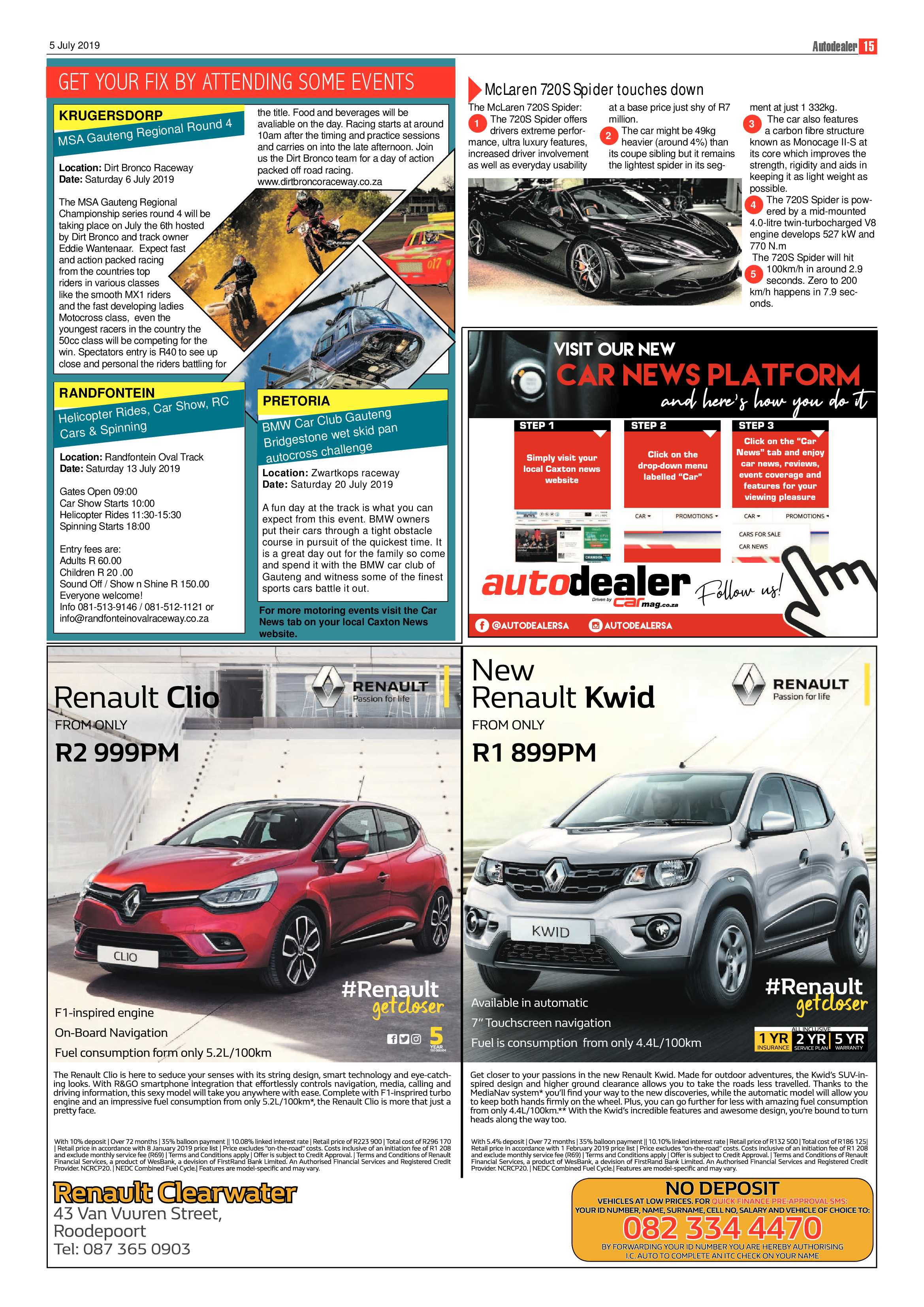 Krugersdorp News 5 July 2019 page 15