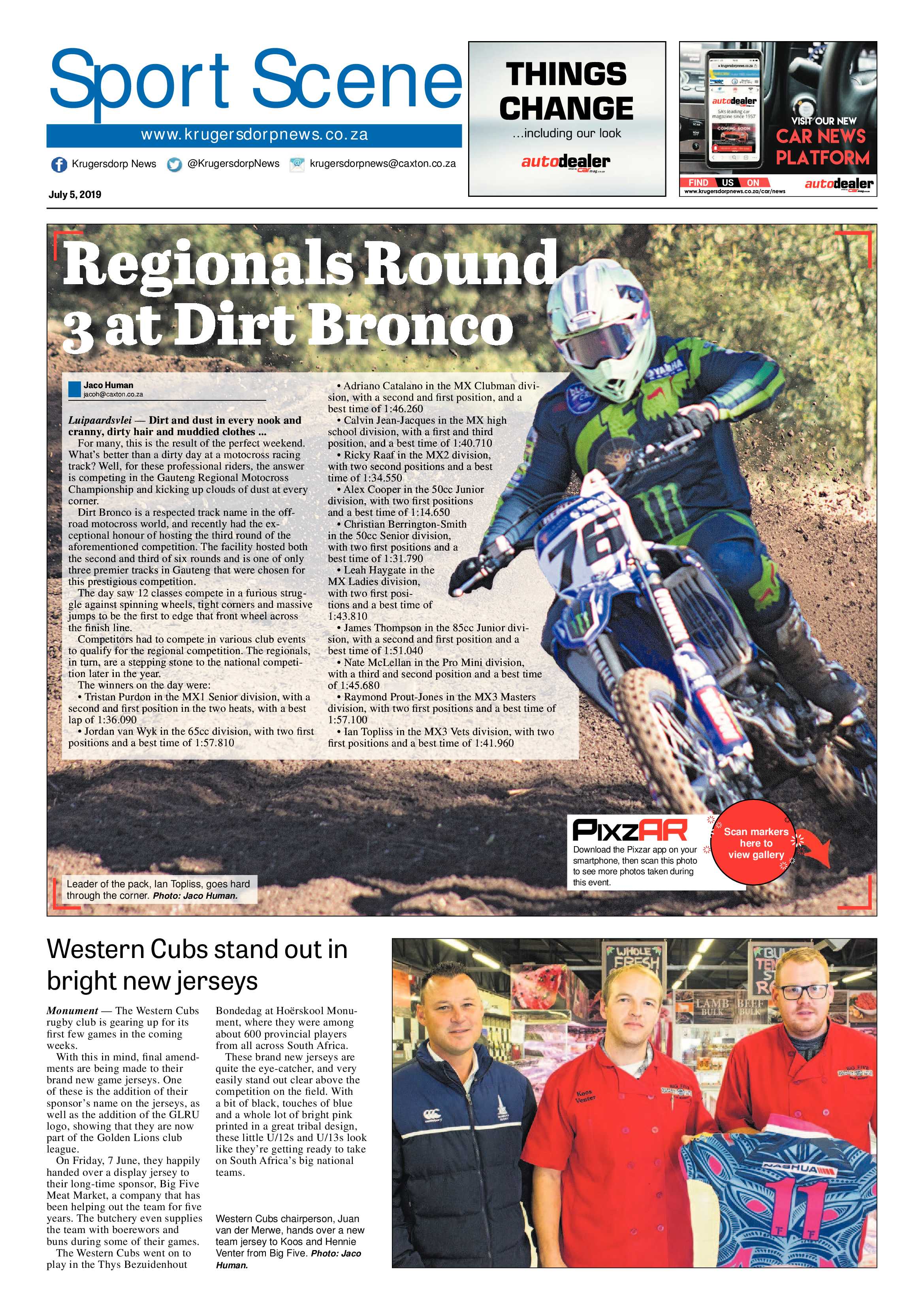 Krugersdorp News 5 July 2019 page 16