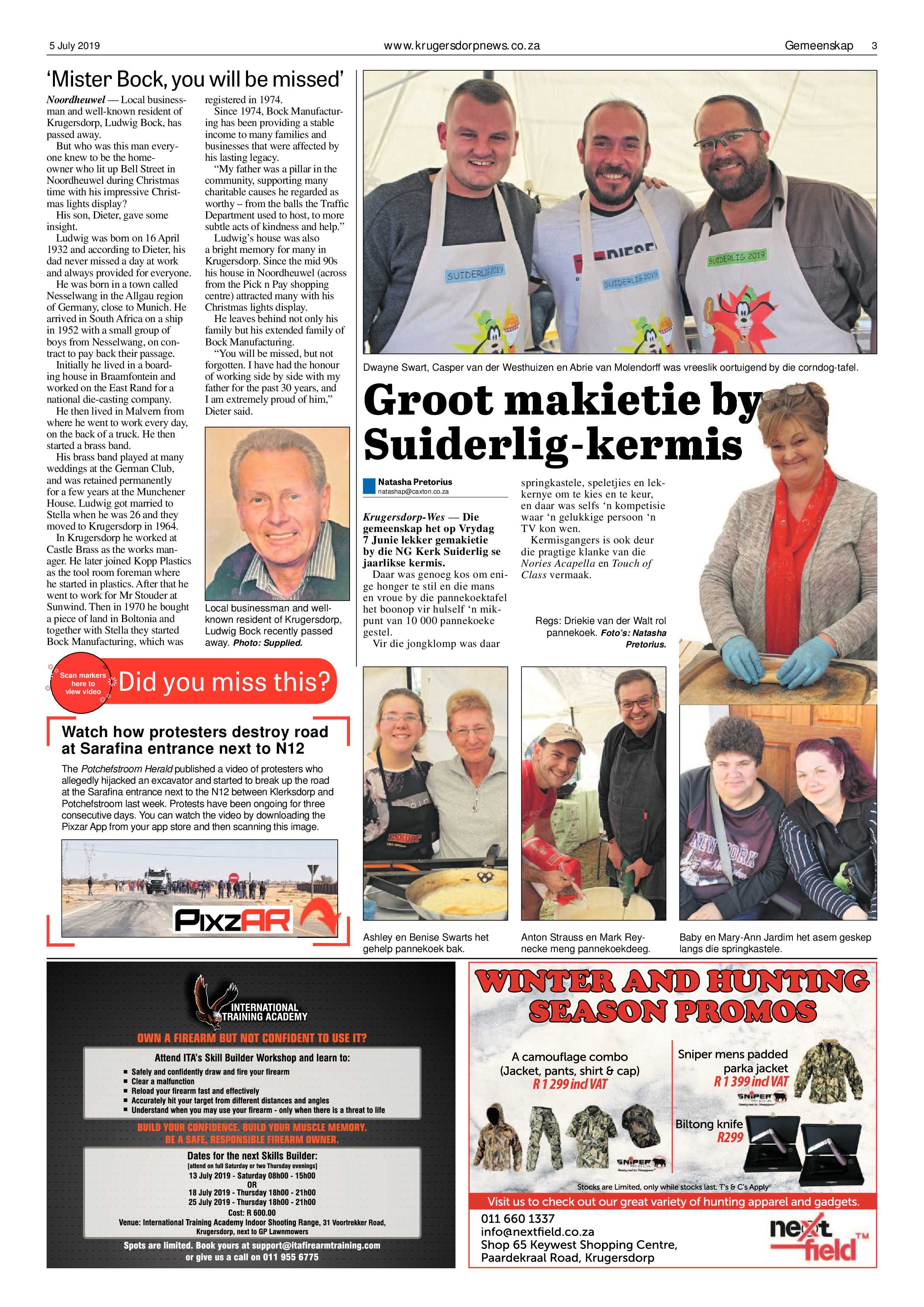 Krugersdorp News 5 July 2019 page 3