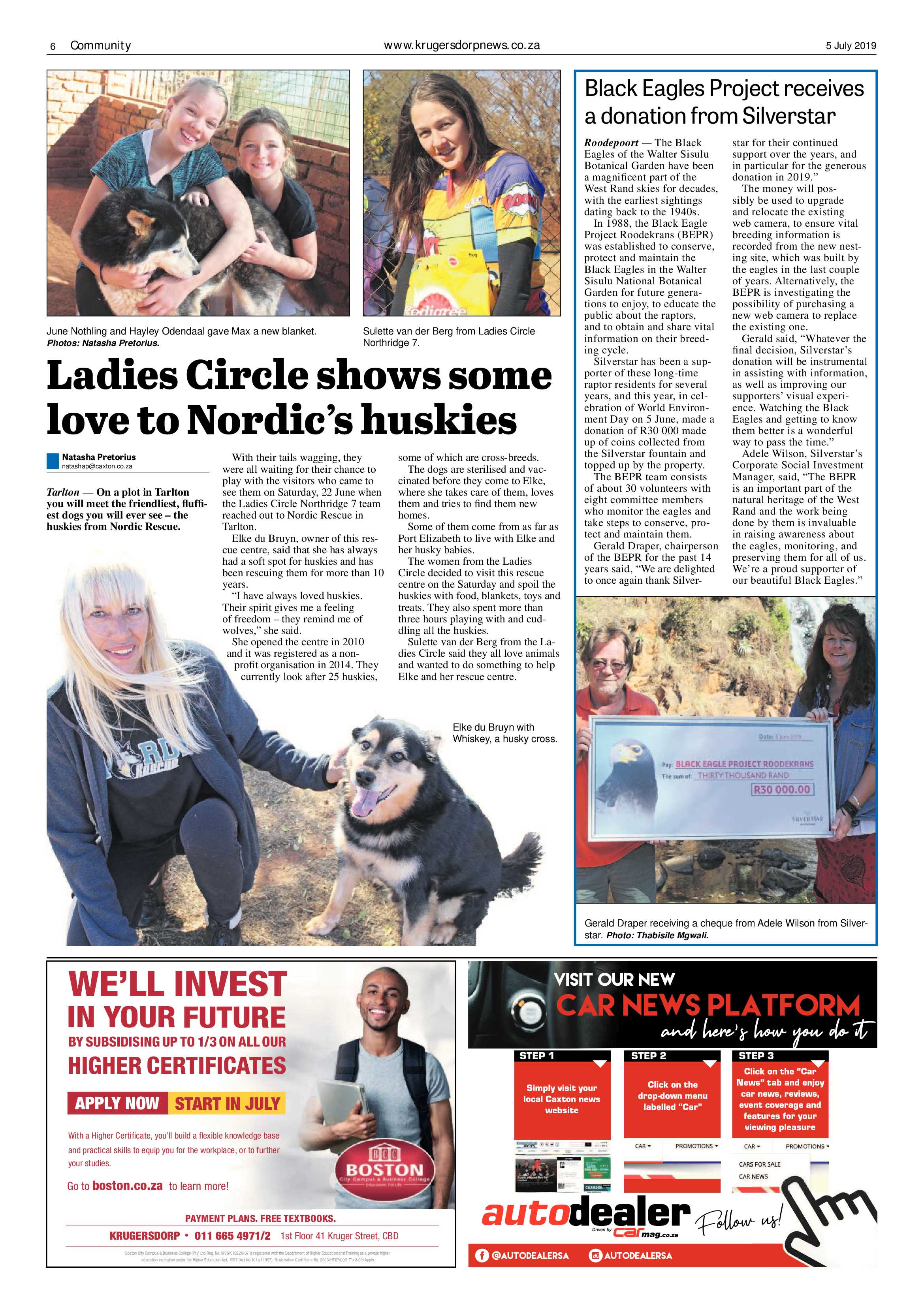 Krugersdorp News 5 July 2019 page 6
