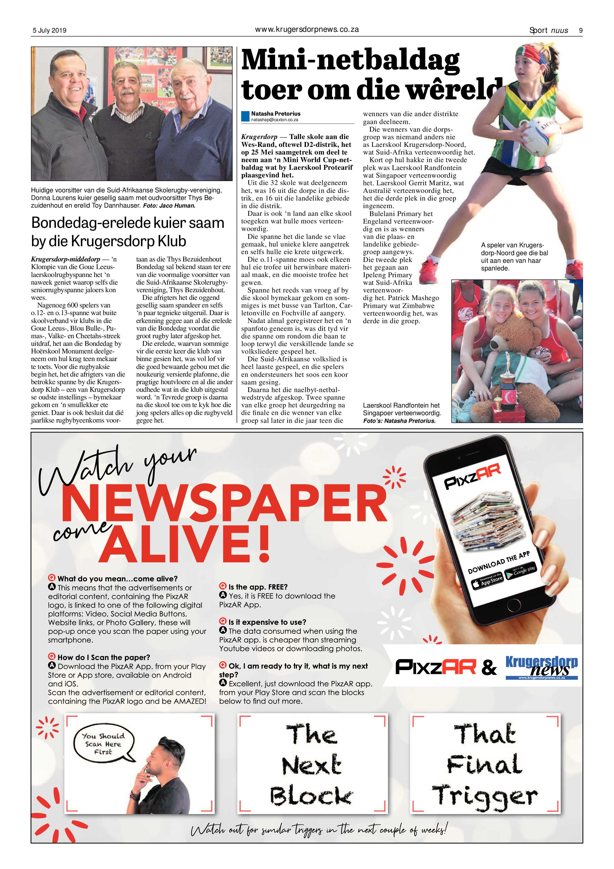 Krugersdorp News 5 July 2019 page 9