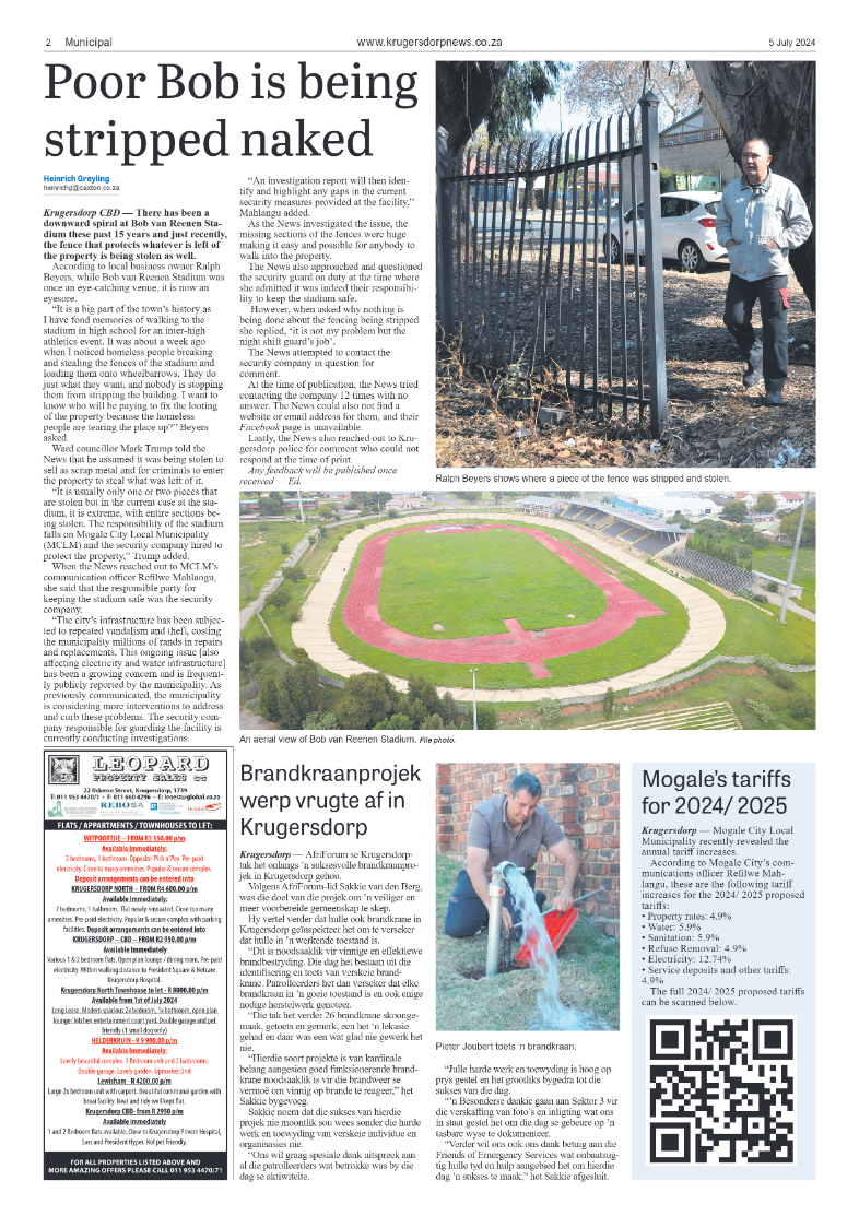 Krugersdorp News 5 July 2024 page 2