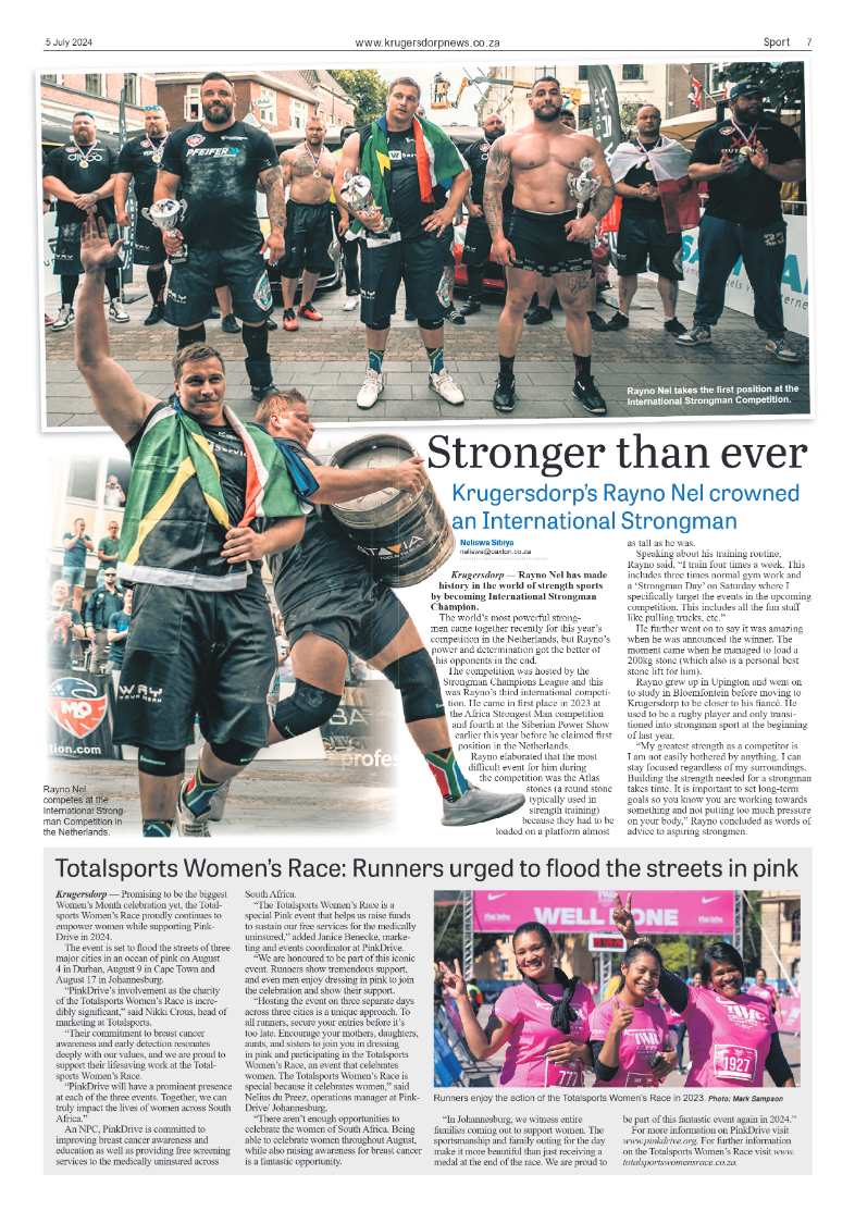 Krugersdorp News 5 July 2024 page 7