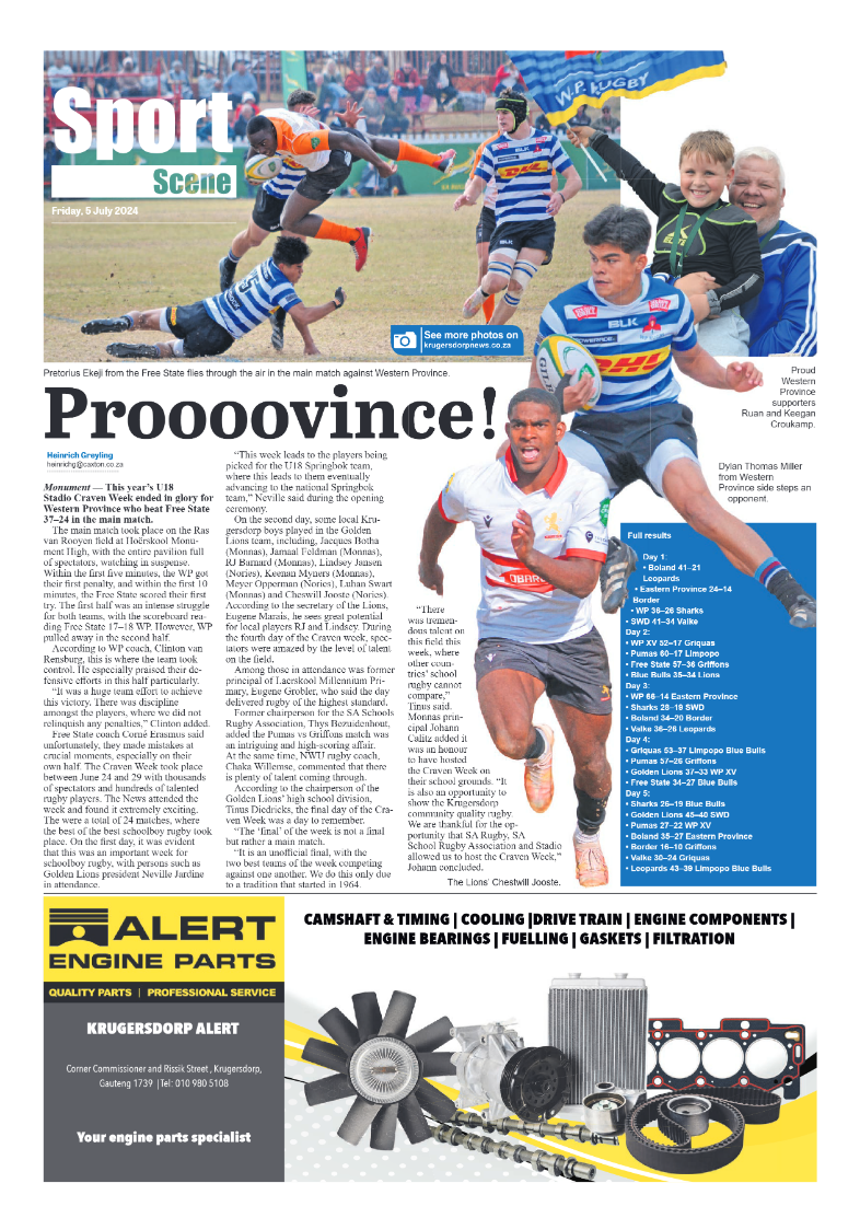 Krugersdorp News 5 July 2024 page 8