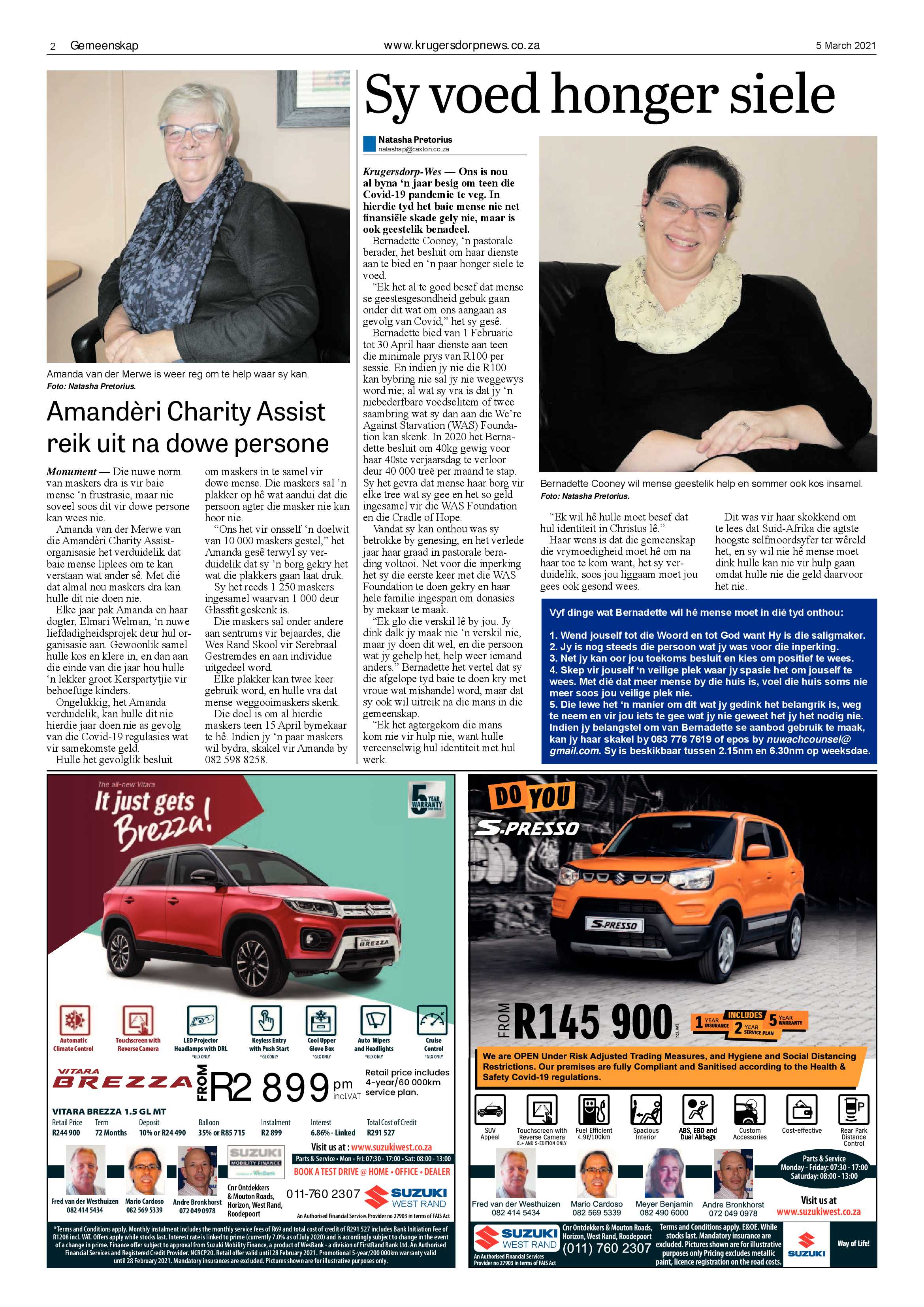 Krugersdorp News 5 March 2021 page 2