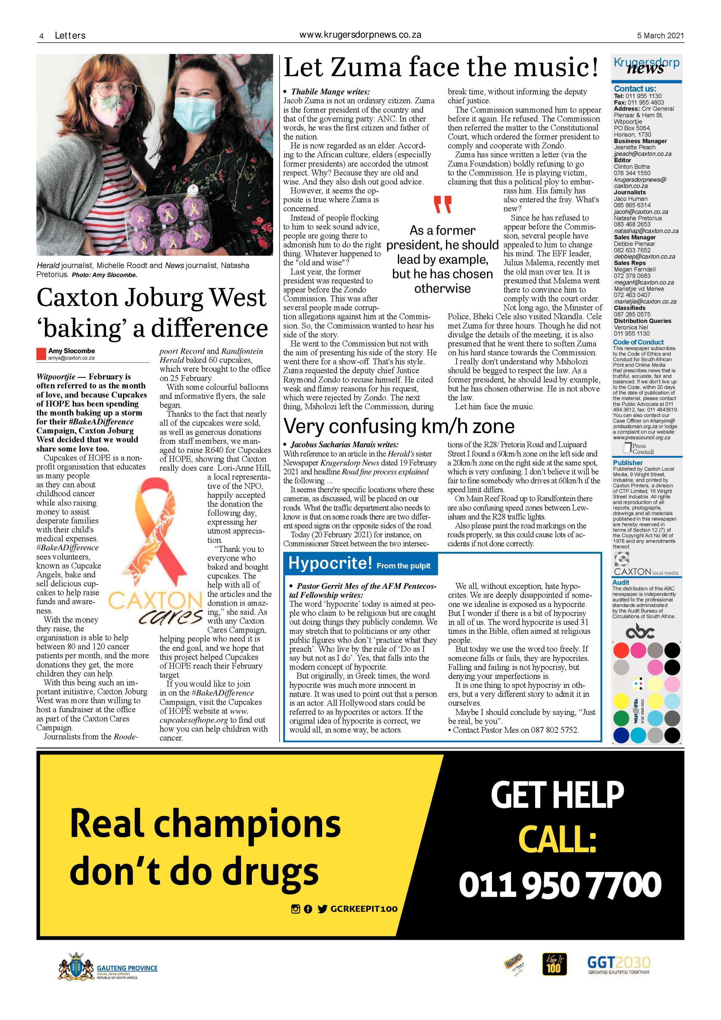 Krugersdorp News 5 March 2021 page 4