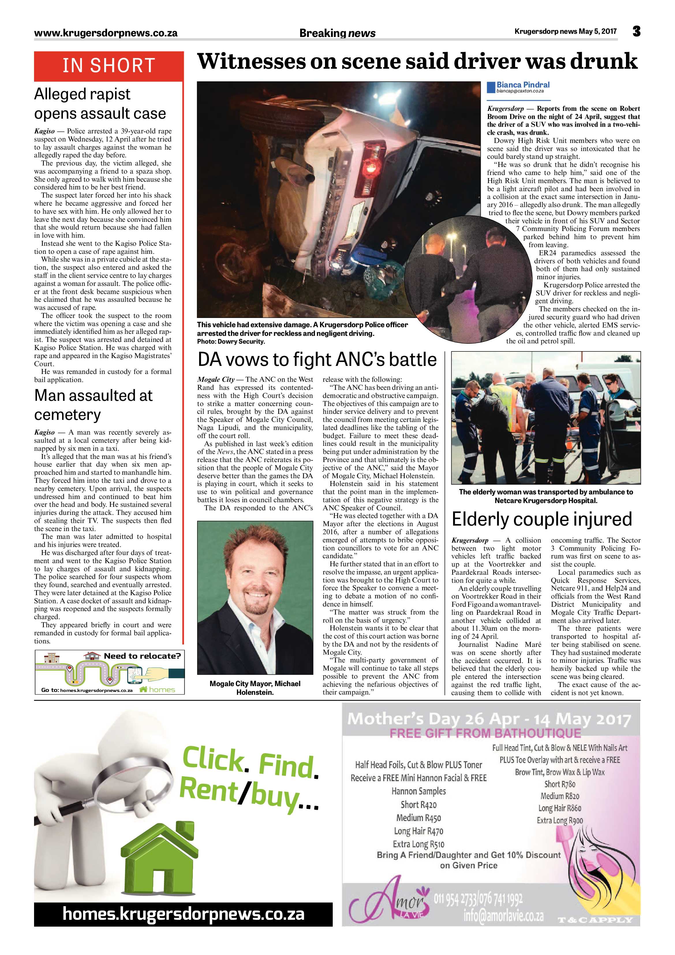 Krugerdorp News 5 May 2017 page 3