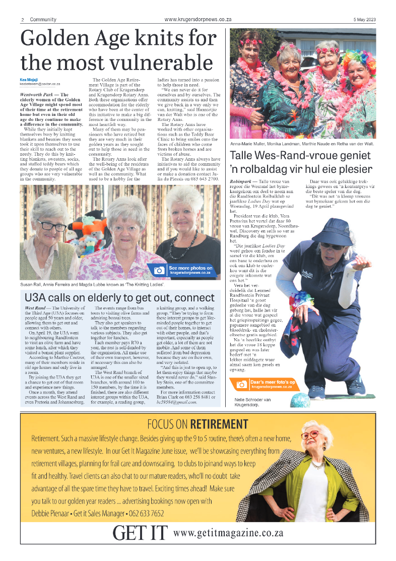 Krugersdorp News 5 May 2023 page 2