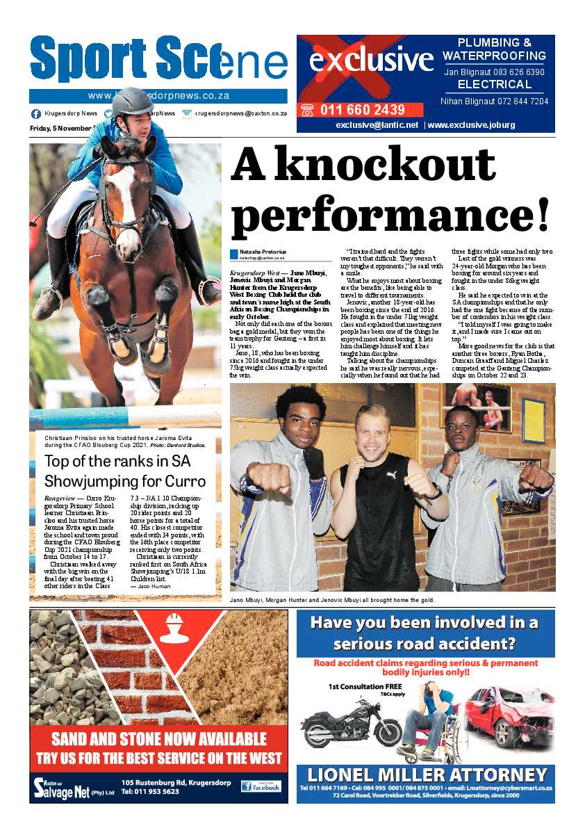 Krugersdorp News 5 November 2021 page 12