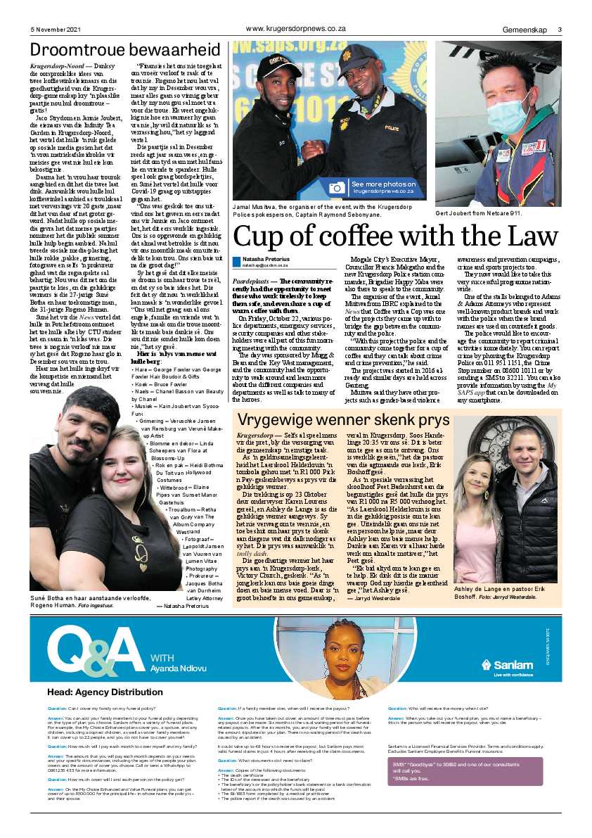 Krugersdorp News 5 November 2021 page 3