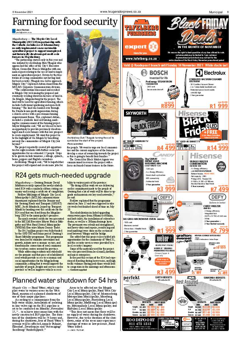Krugersdorp News 5 November 2021 page 5
