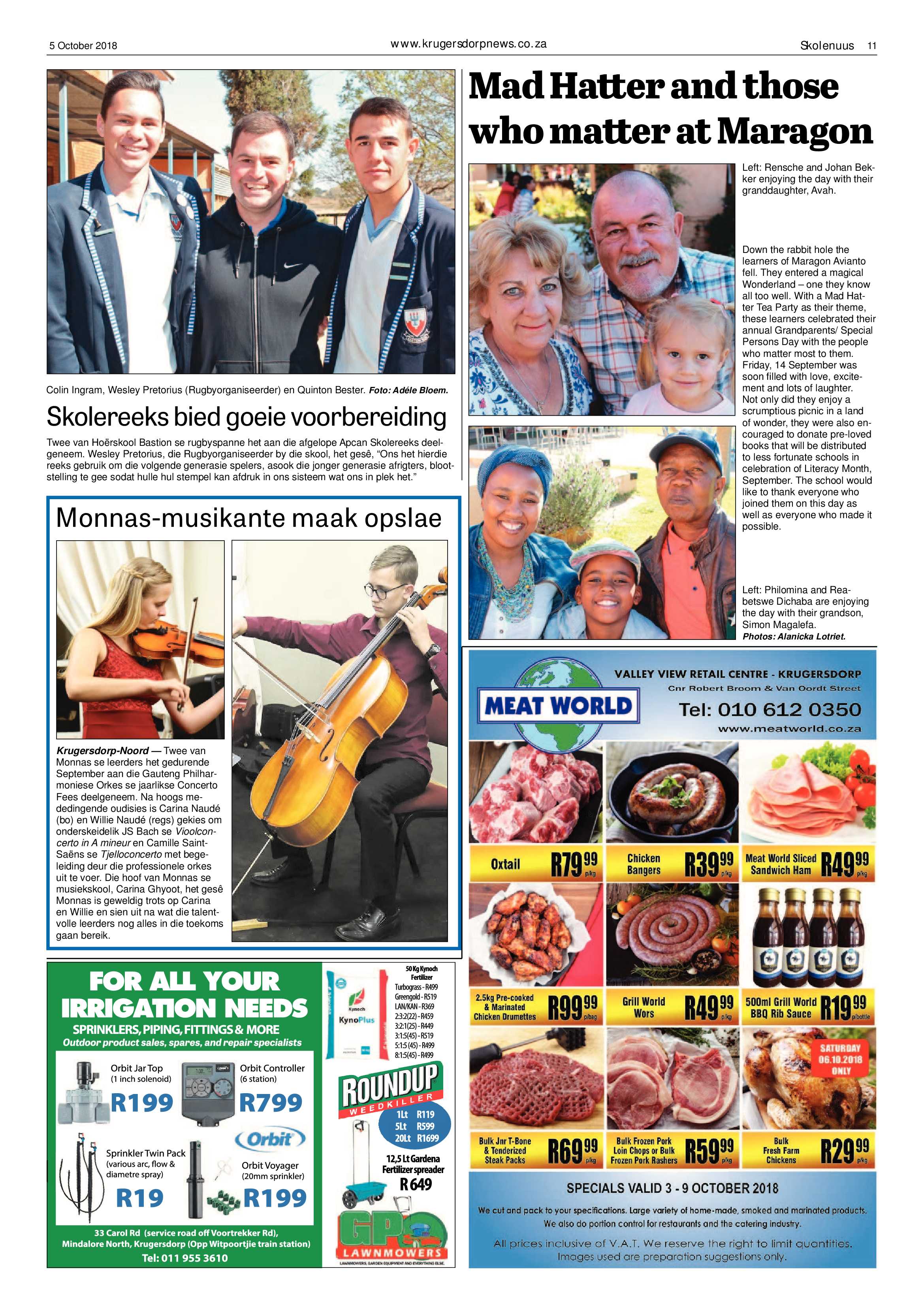 Krugersdorp News 5 October 2018 page 11