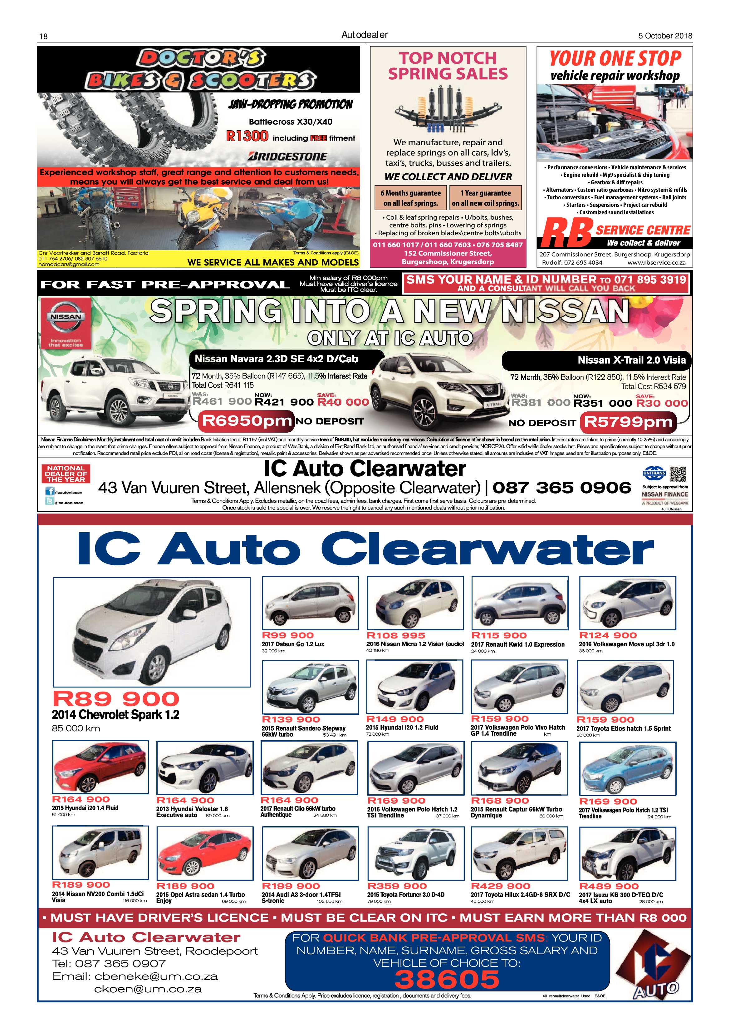 Krugersdorp News 5 October 2018 page 18