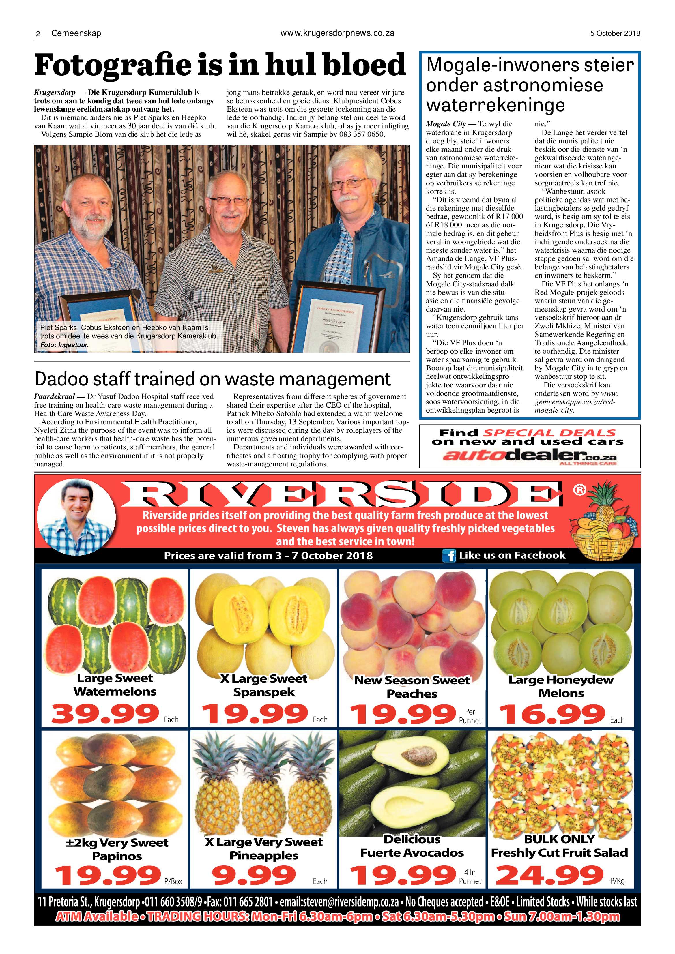 Krugersdorp News 5 October 2018 page 2