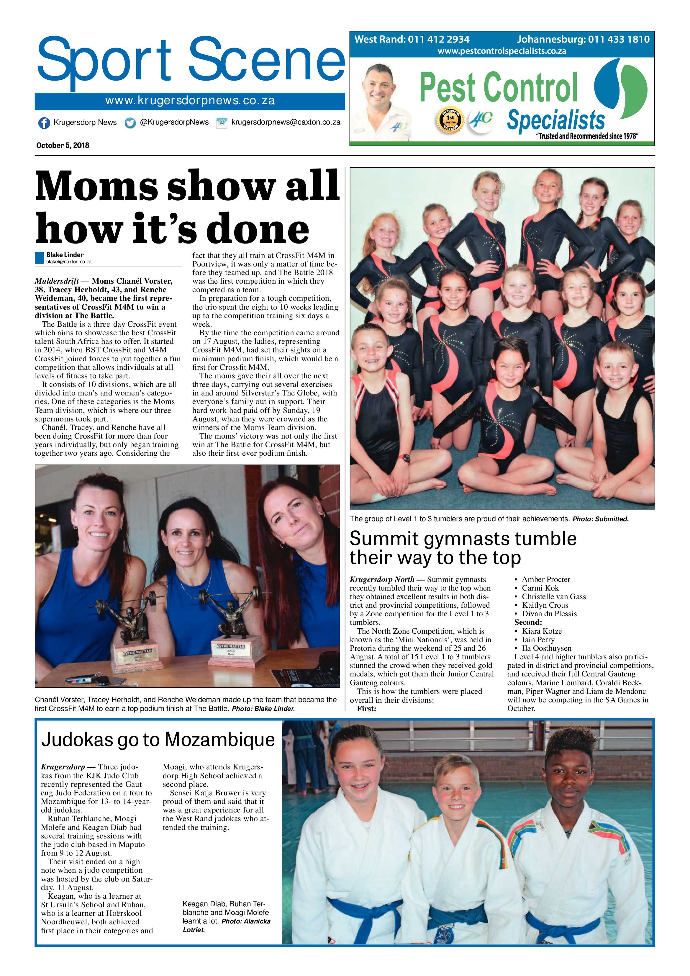 Krugersdorp News 5 October 2018 page 20