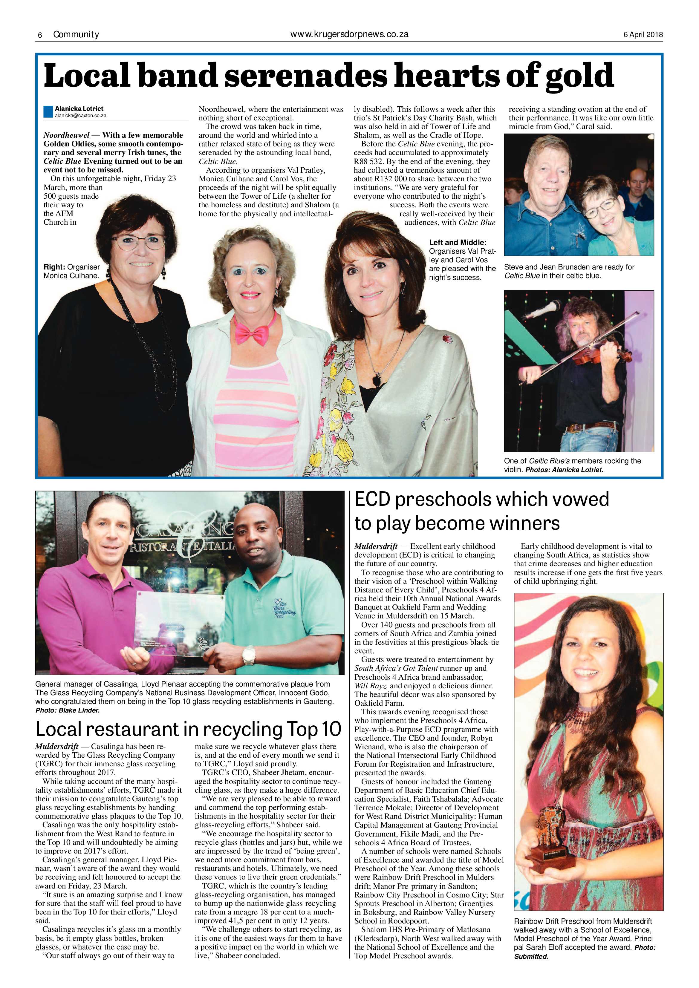 Krugersdorp News 6 April 2018 page 6