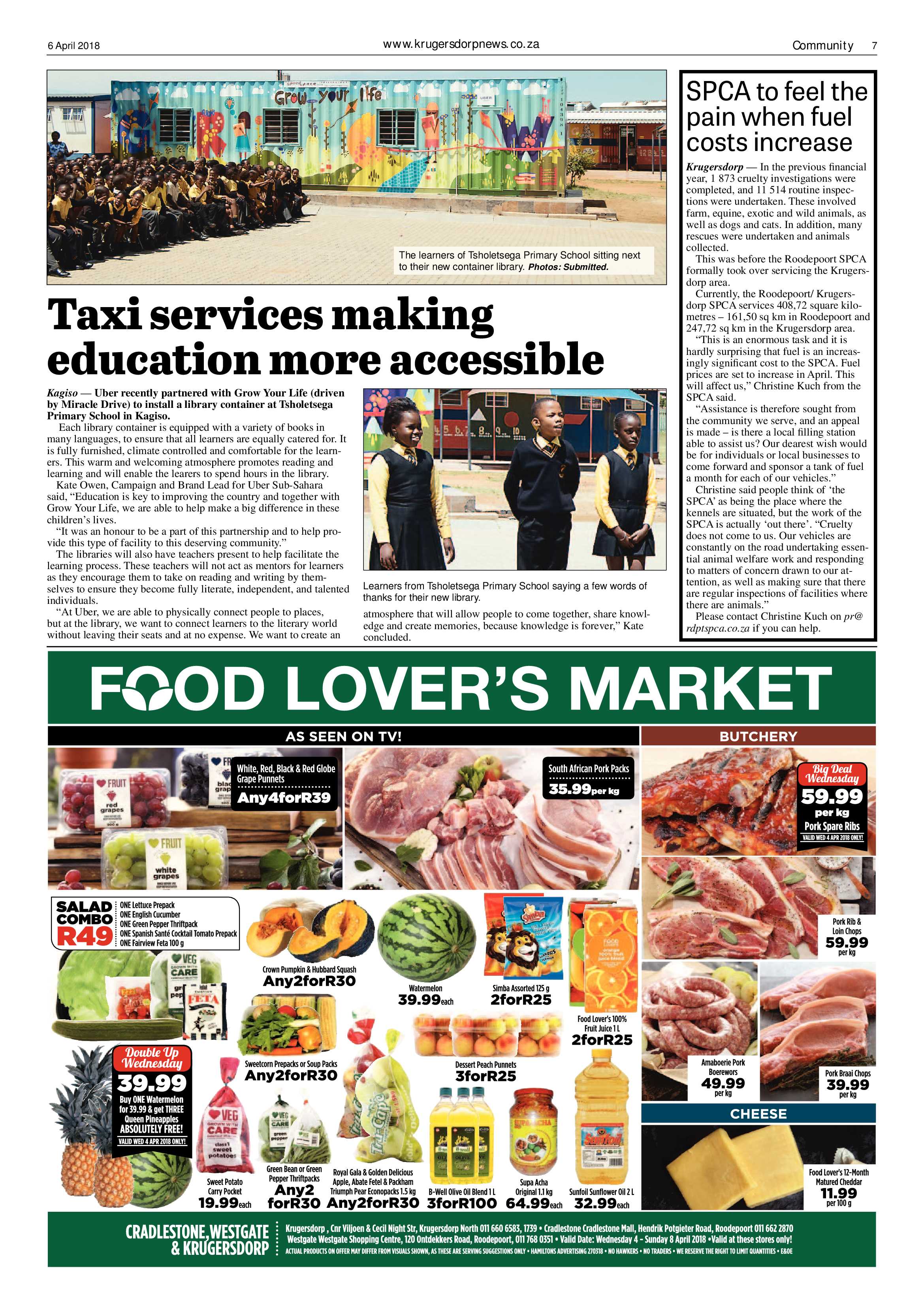 Krugersdorp News 6 April 2018 page 7