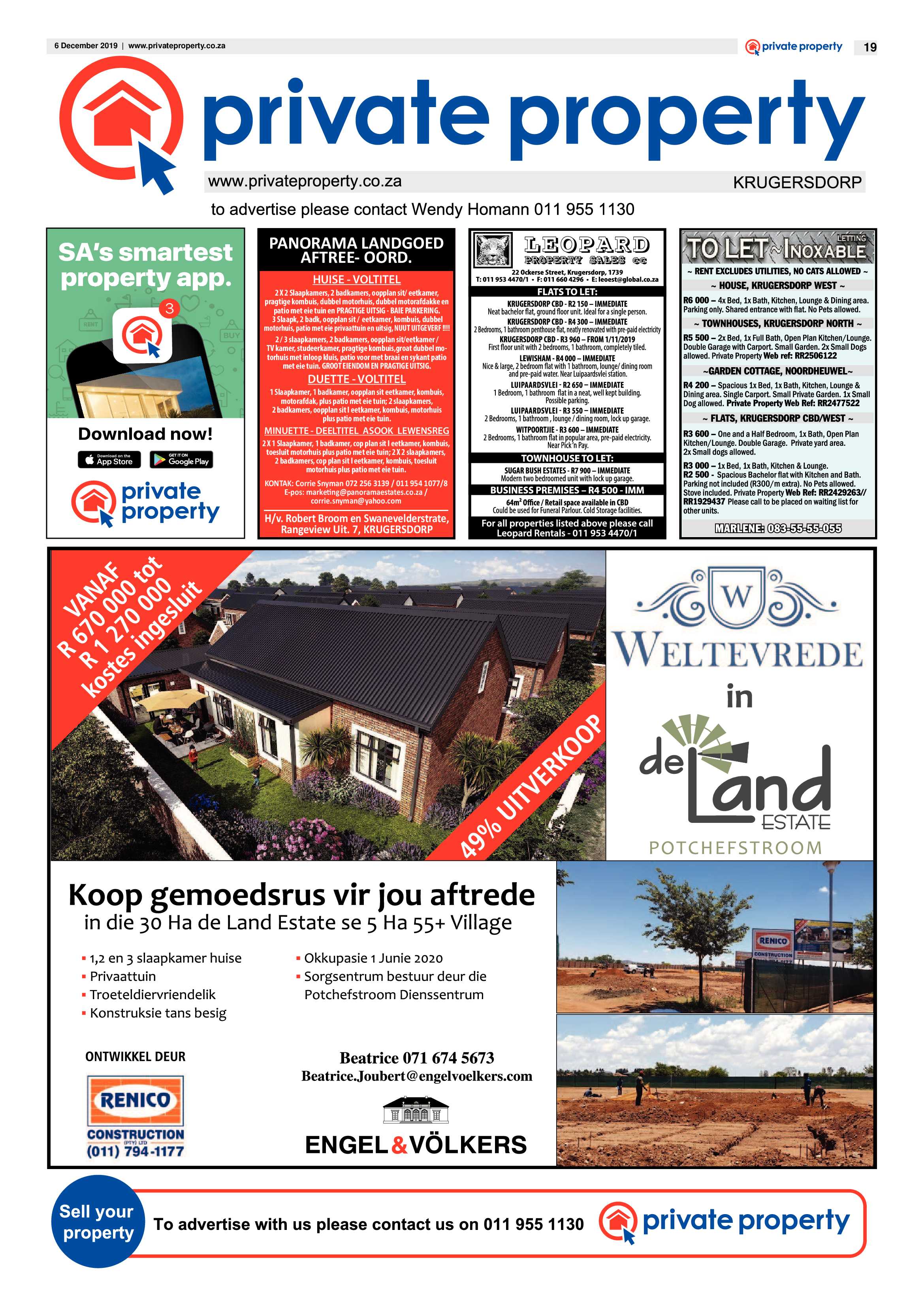 Krugersdorp News 6 December 2019 page 19