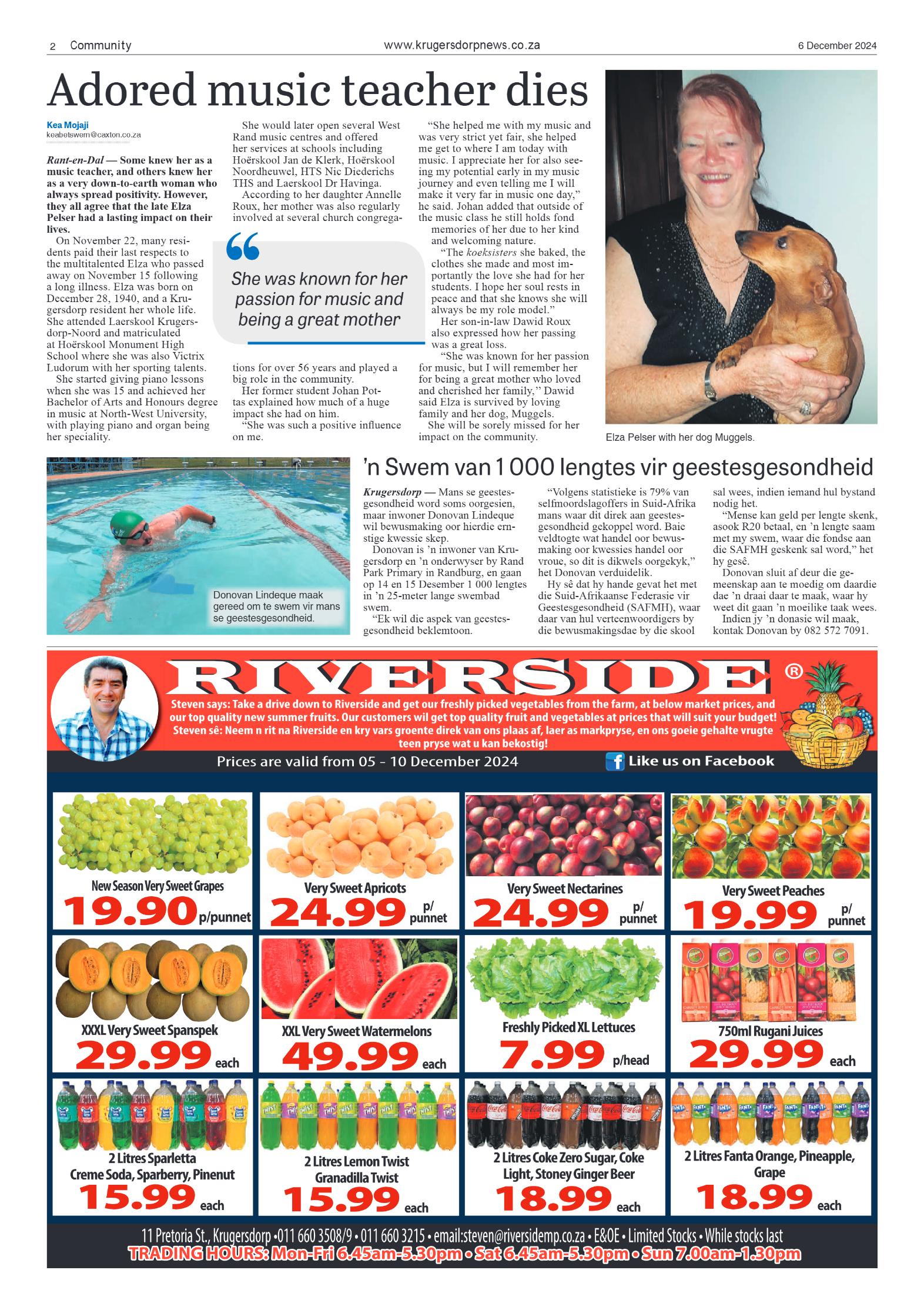 Krugersdorp News 6 December 2024 page 2