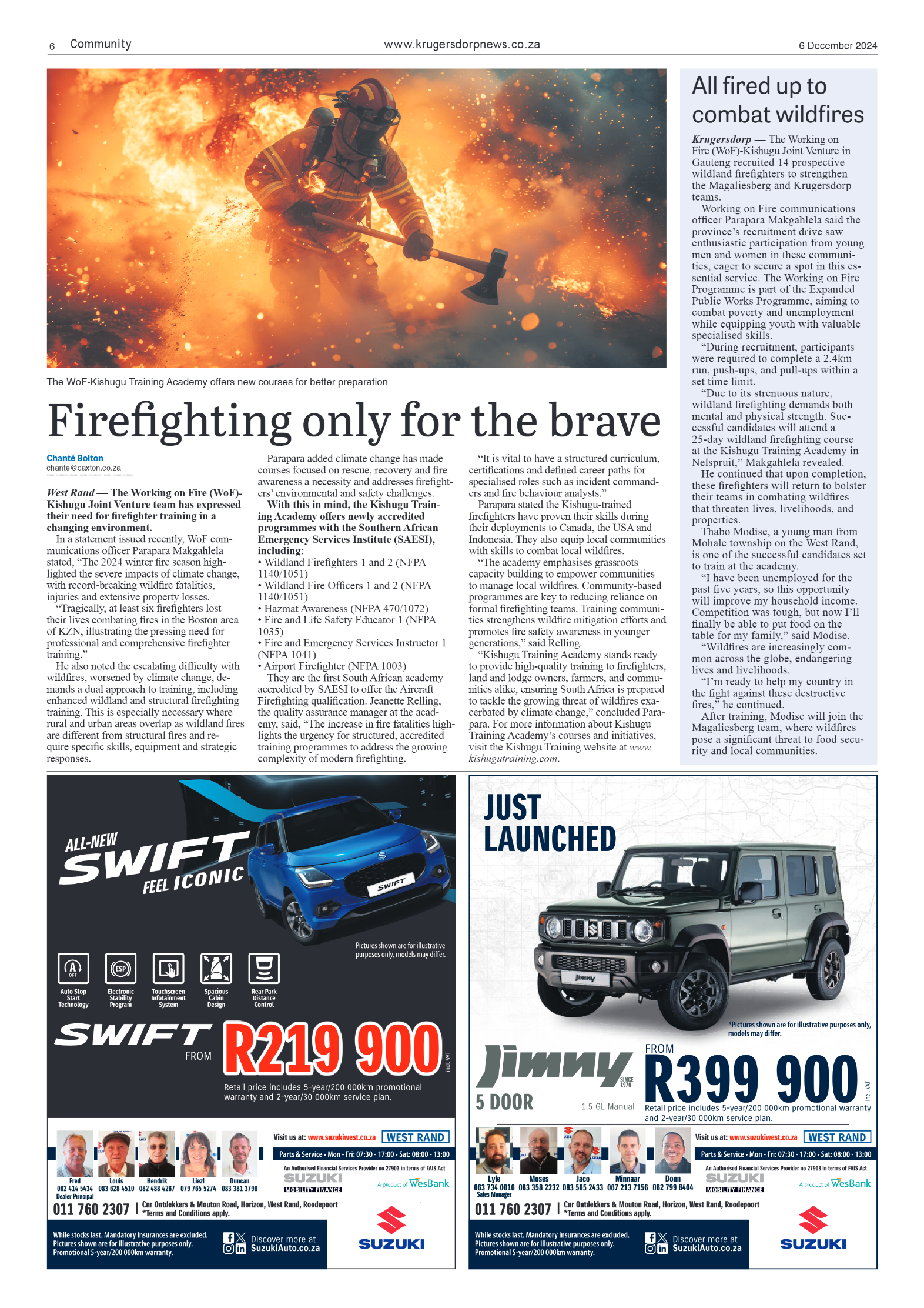 Krugersdorp News 6 December 2024 page 6