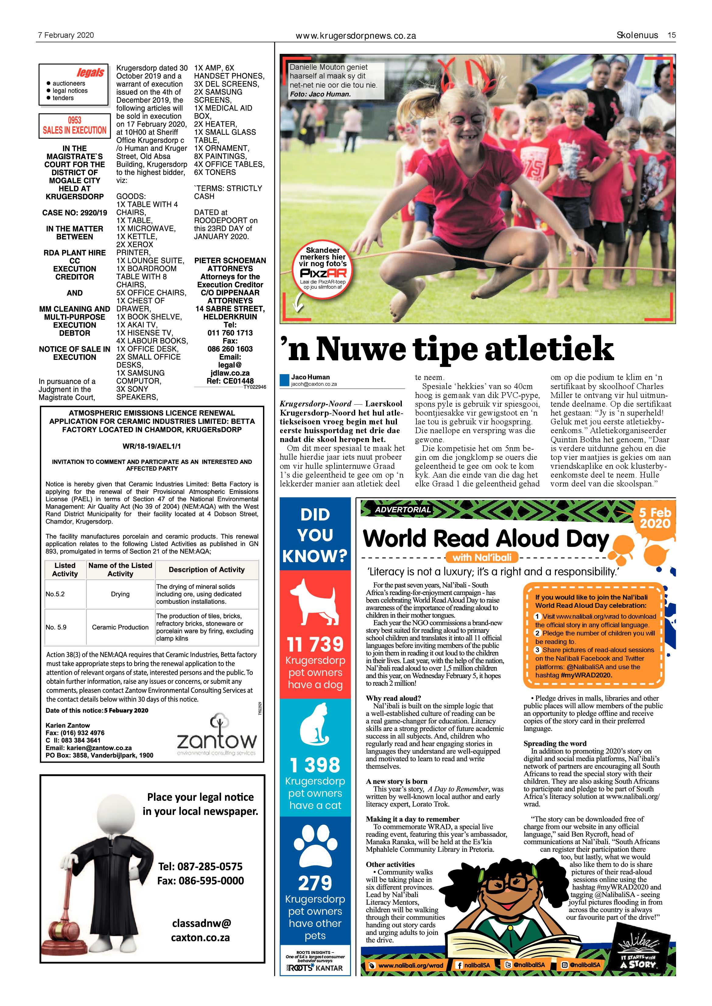 Krugersdorp News 7 February 2020 page 15