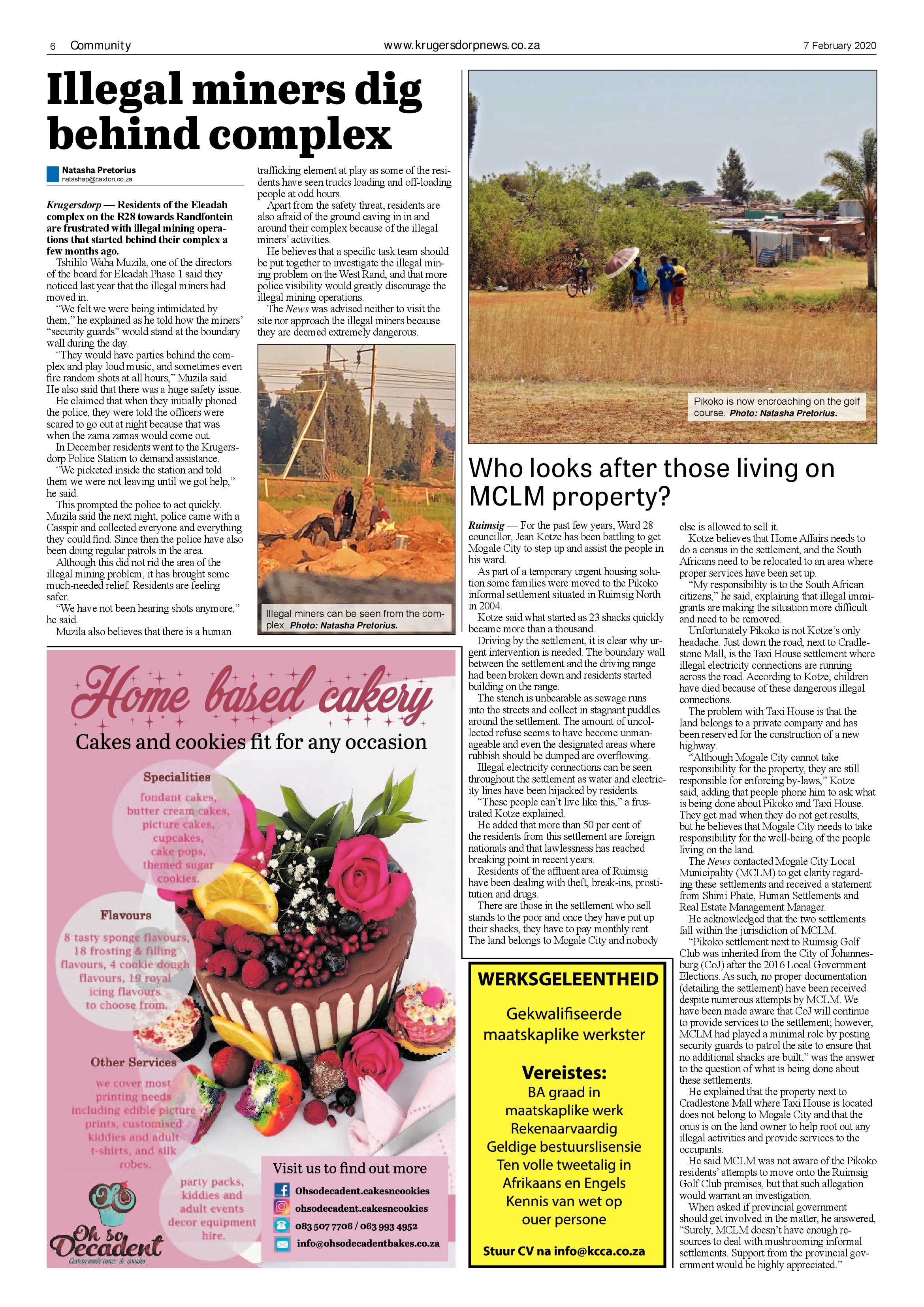 Krugersdorp News 7 February 2020 page 6