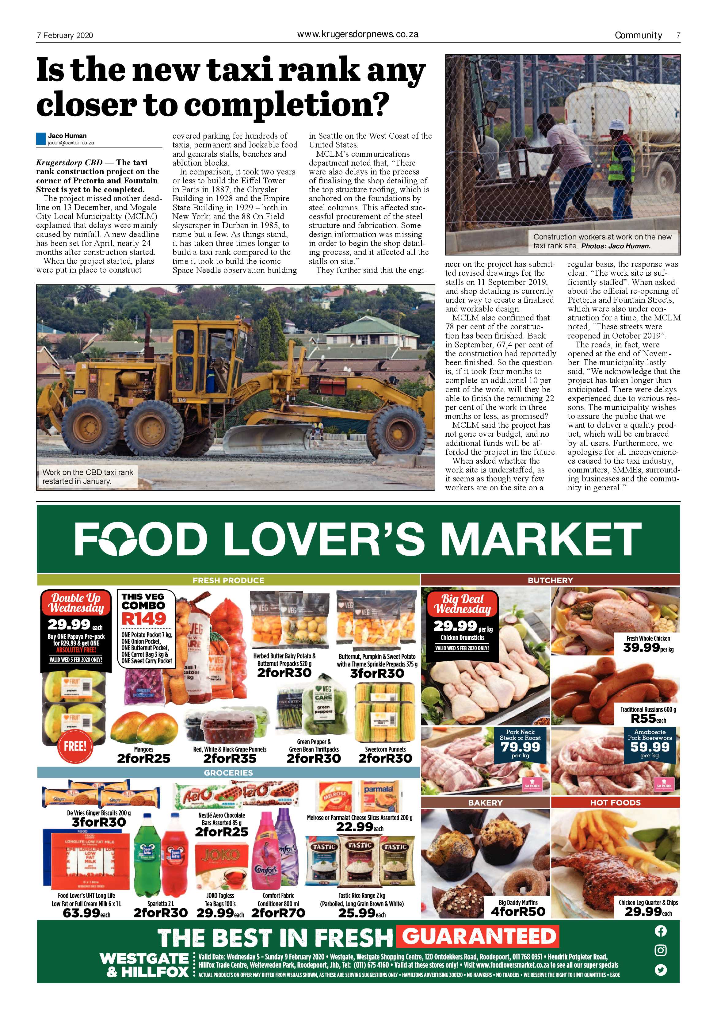 Krugersdorp News 7 February 2020 page 7