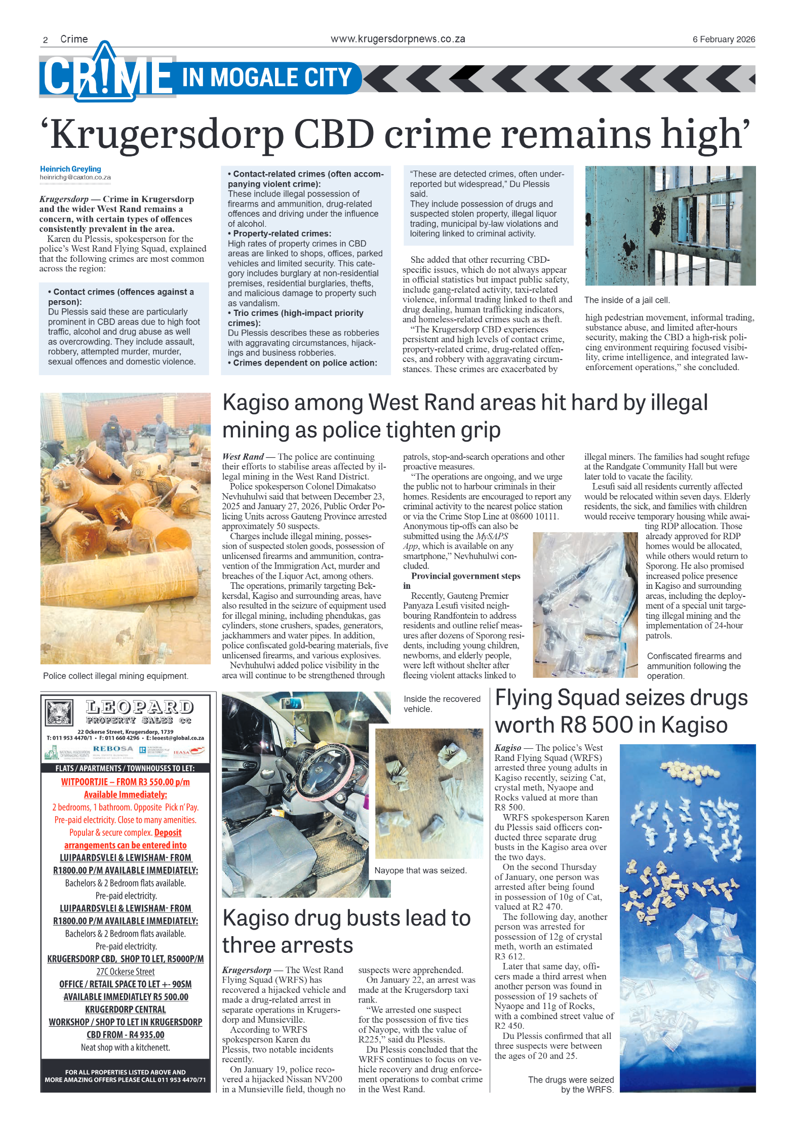 Krugersdorp News 6 February 2026 page 2