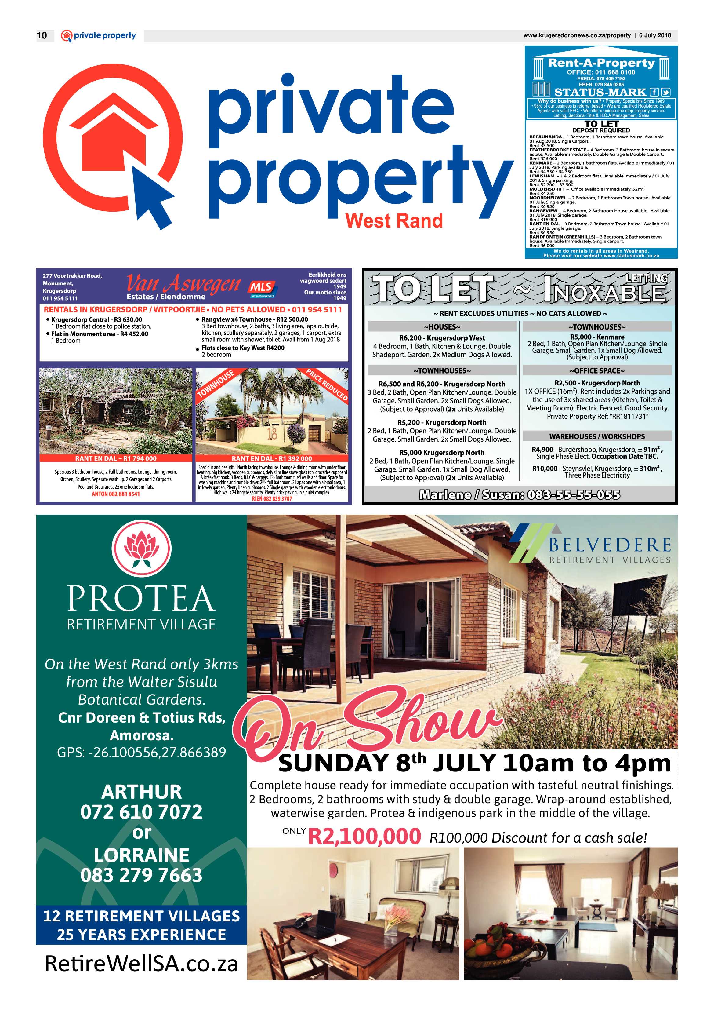 Krugersdorp News 6 July 2018 page 10