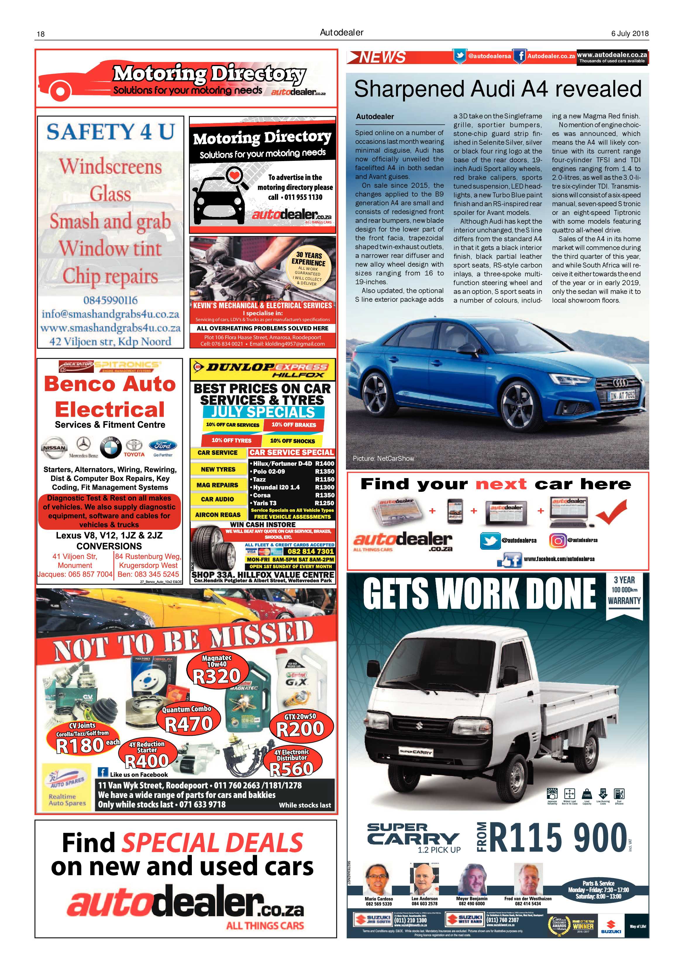 Krugersdorp News 6 July 2018 page 18