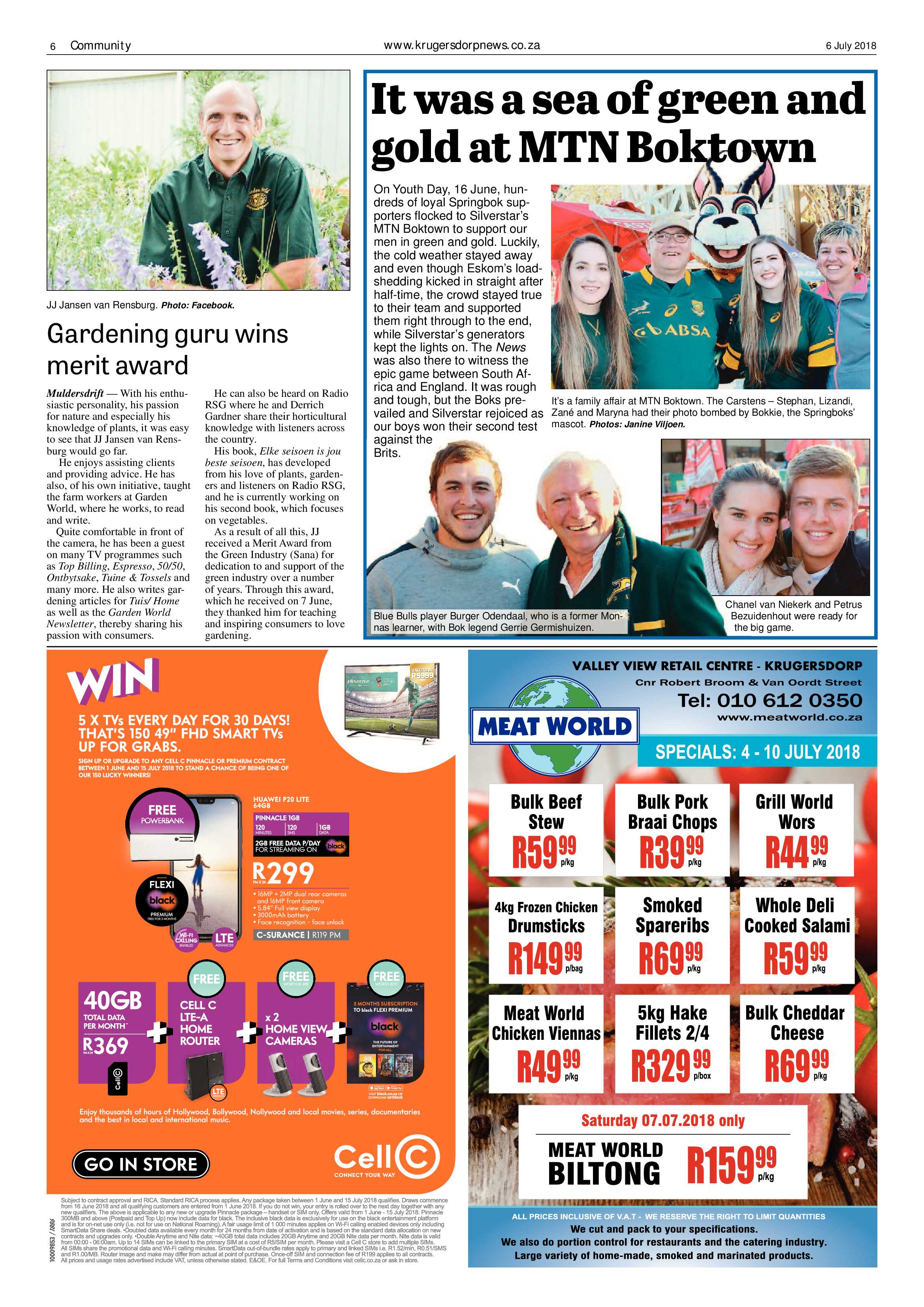 Krugersdorp News 6 July 2018 page 6
