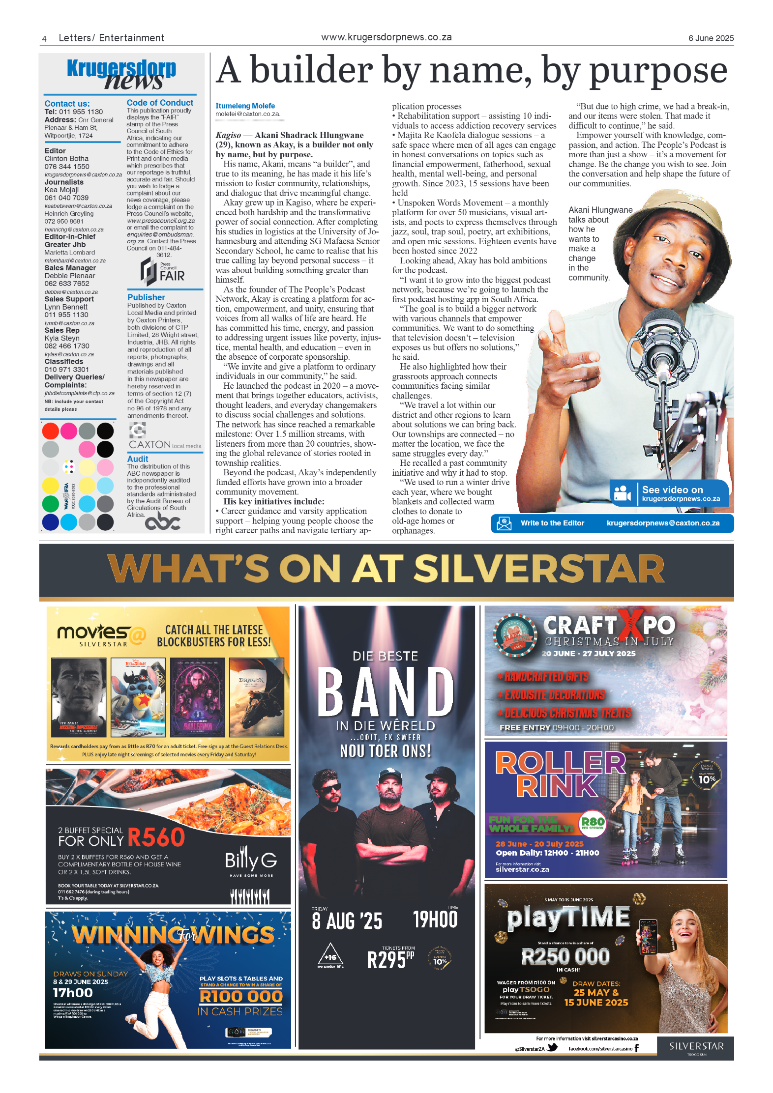 Krugersdorp News 6 June 2025 page 4