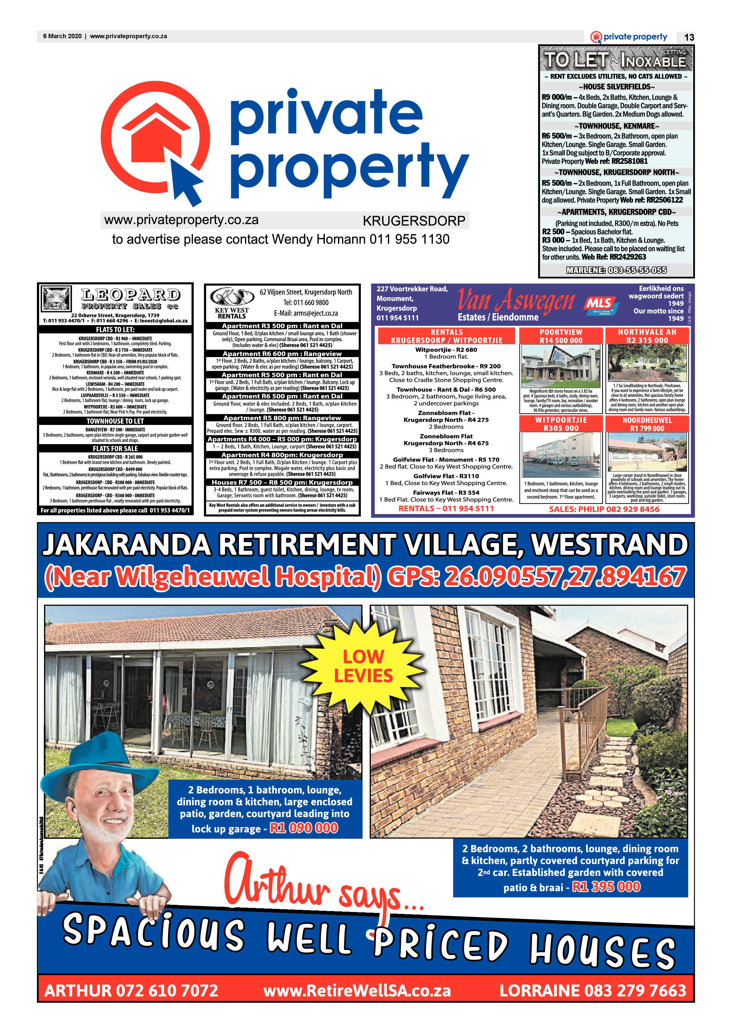 Krugersdorp News 6 March 2020 page 13