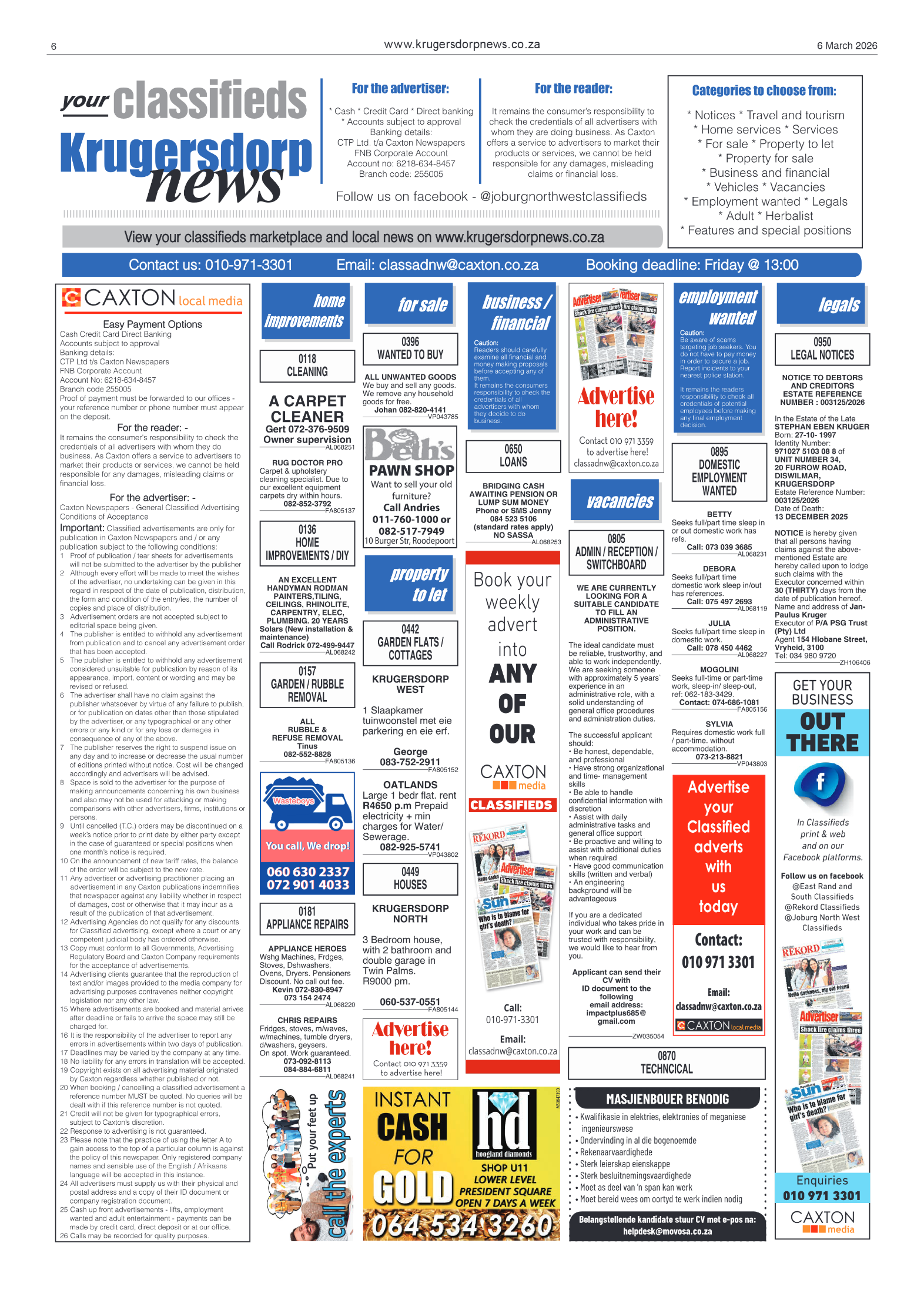 Krugersdorp News 6 March 2025 page 6