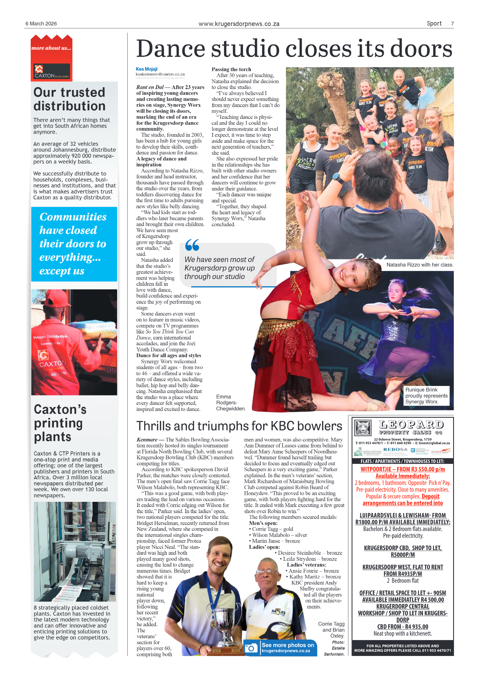 Krugersdorp News 6 March 2025 page 7