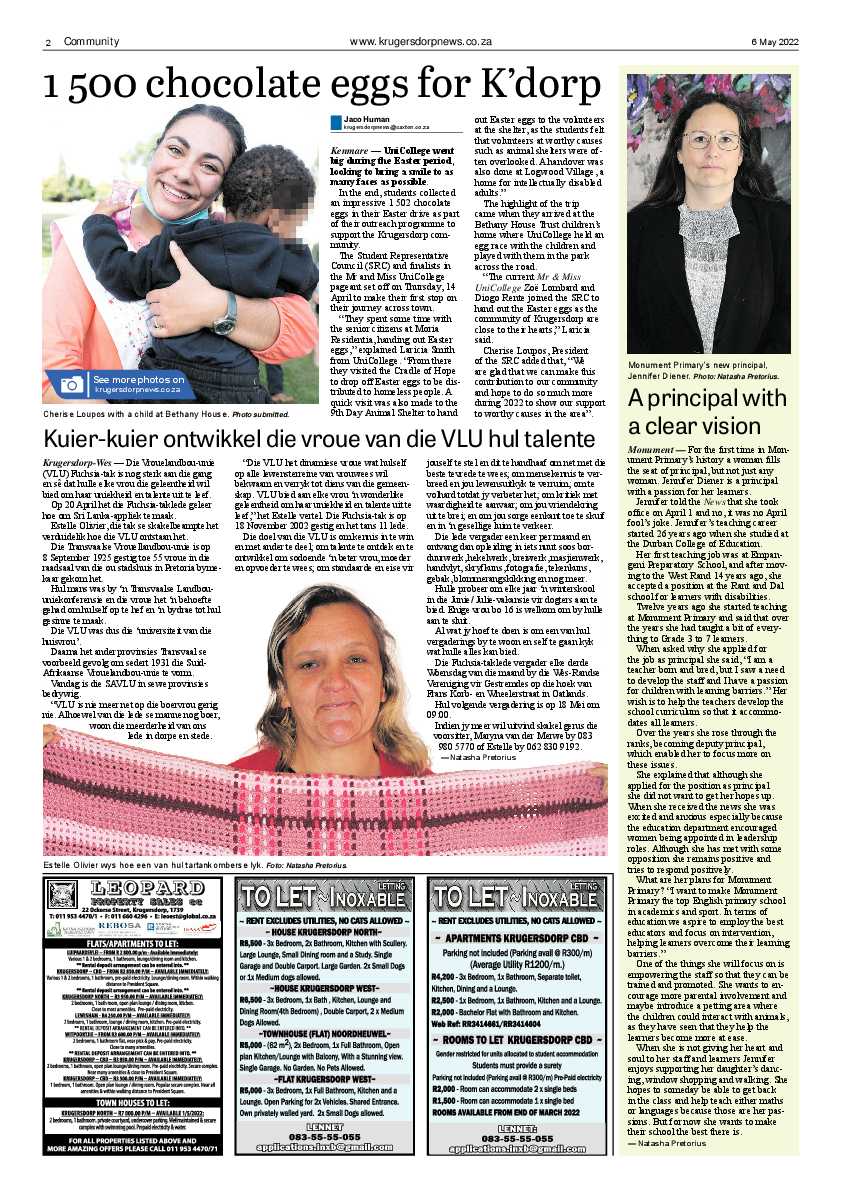 Krugersdorp News 6 May 2022 page 2