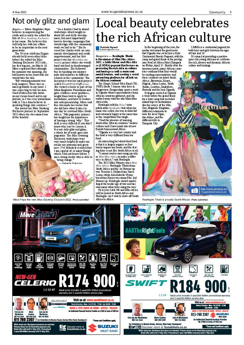 Krugersdorp News 6 May 2022 page 5