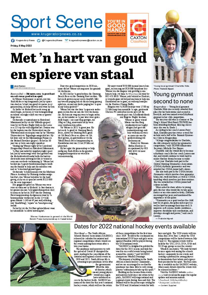 Krugersdorp News 6 May 2022 page 8